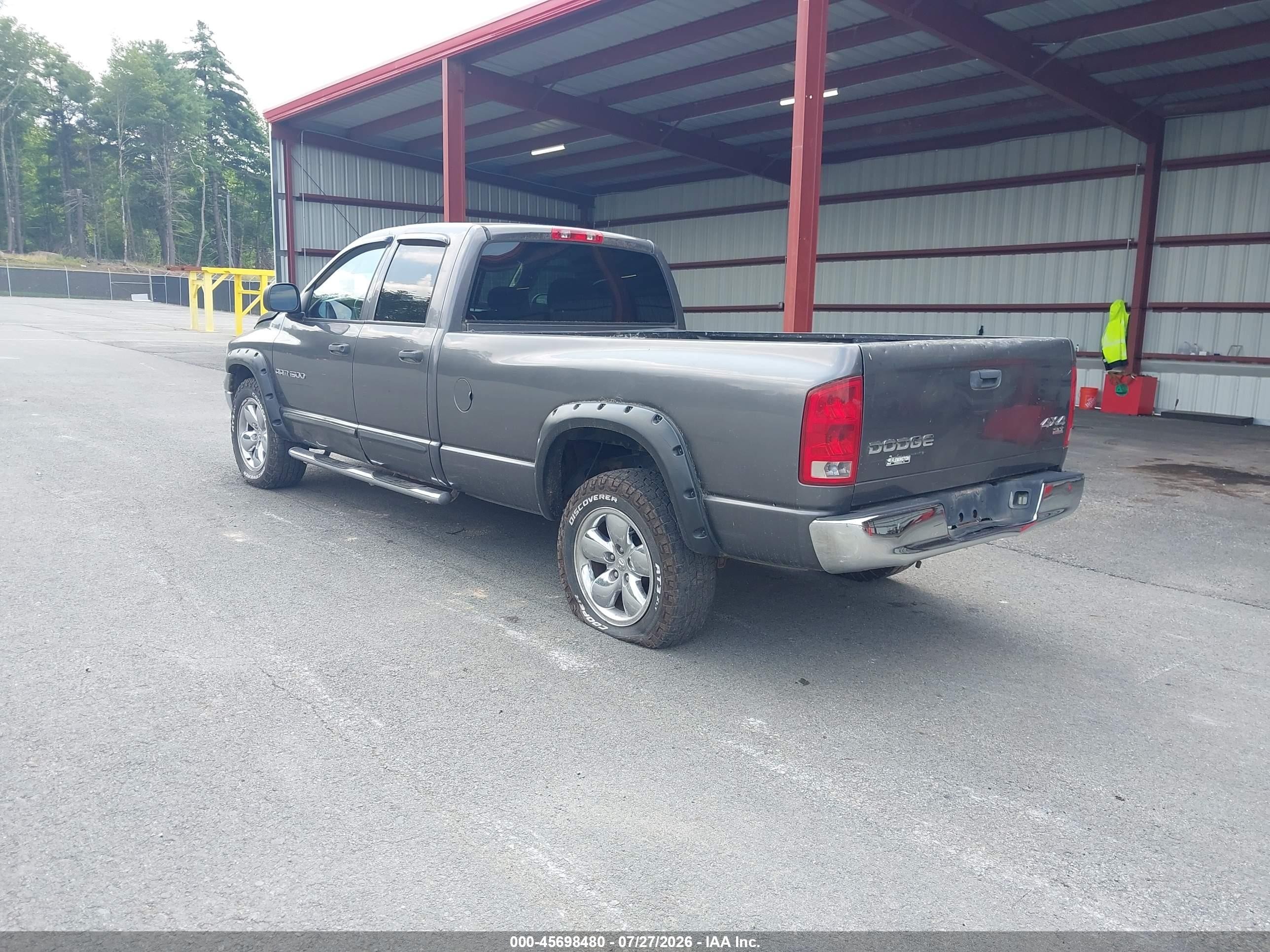 2004 Dodge Ram 1500 Slt/laramie Серый vin: 1D7HU18N14J128752