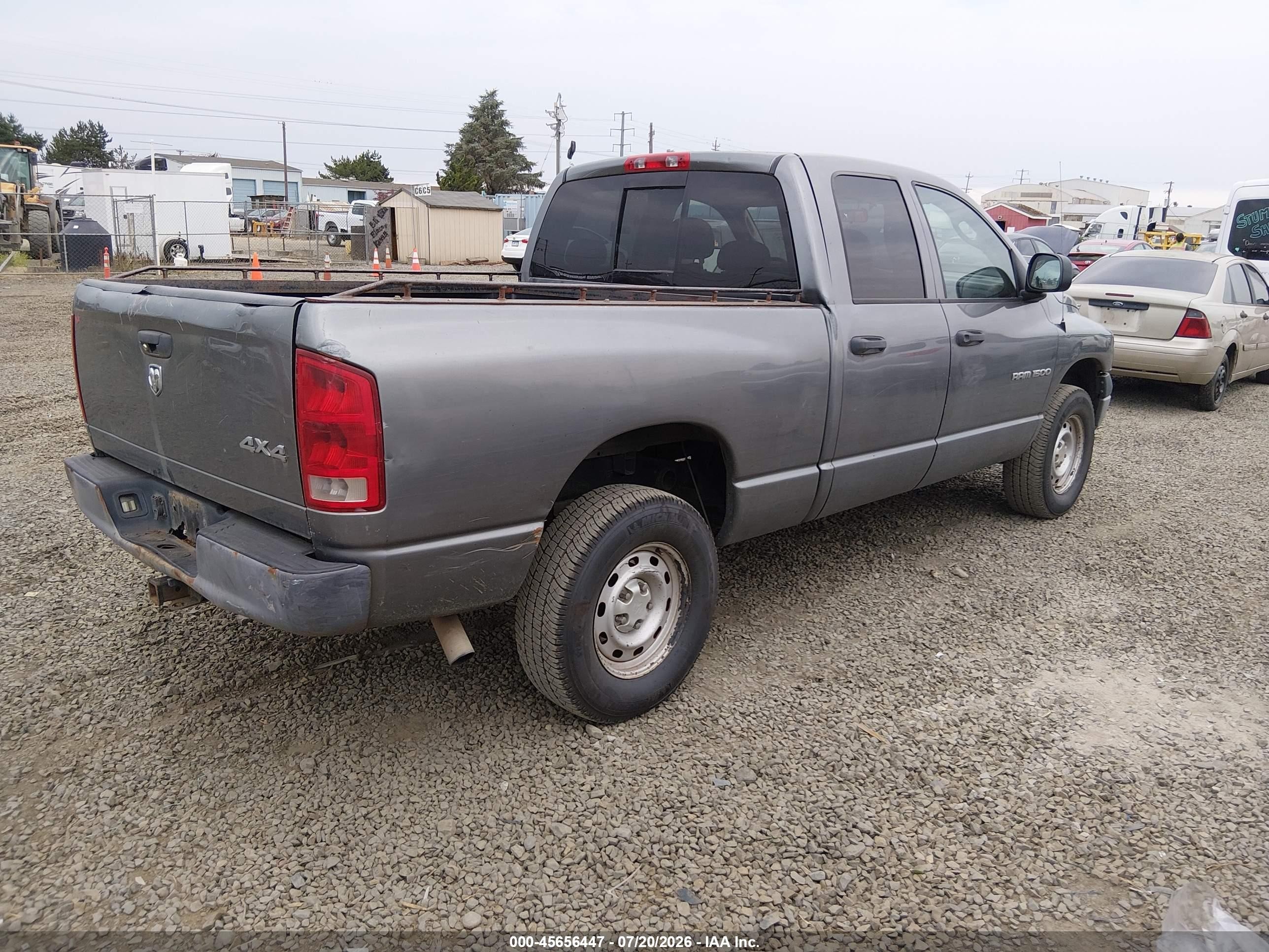 2005 Dodge Ram 1500 St Silver vin: 1D7HU18N15J620263