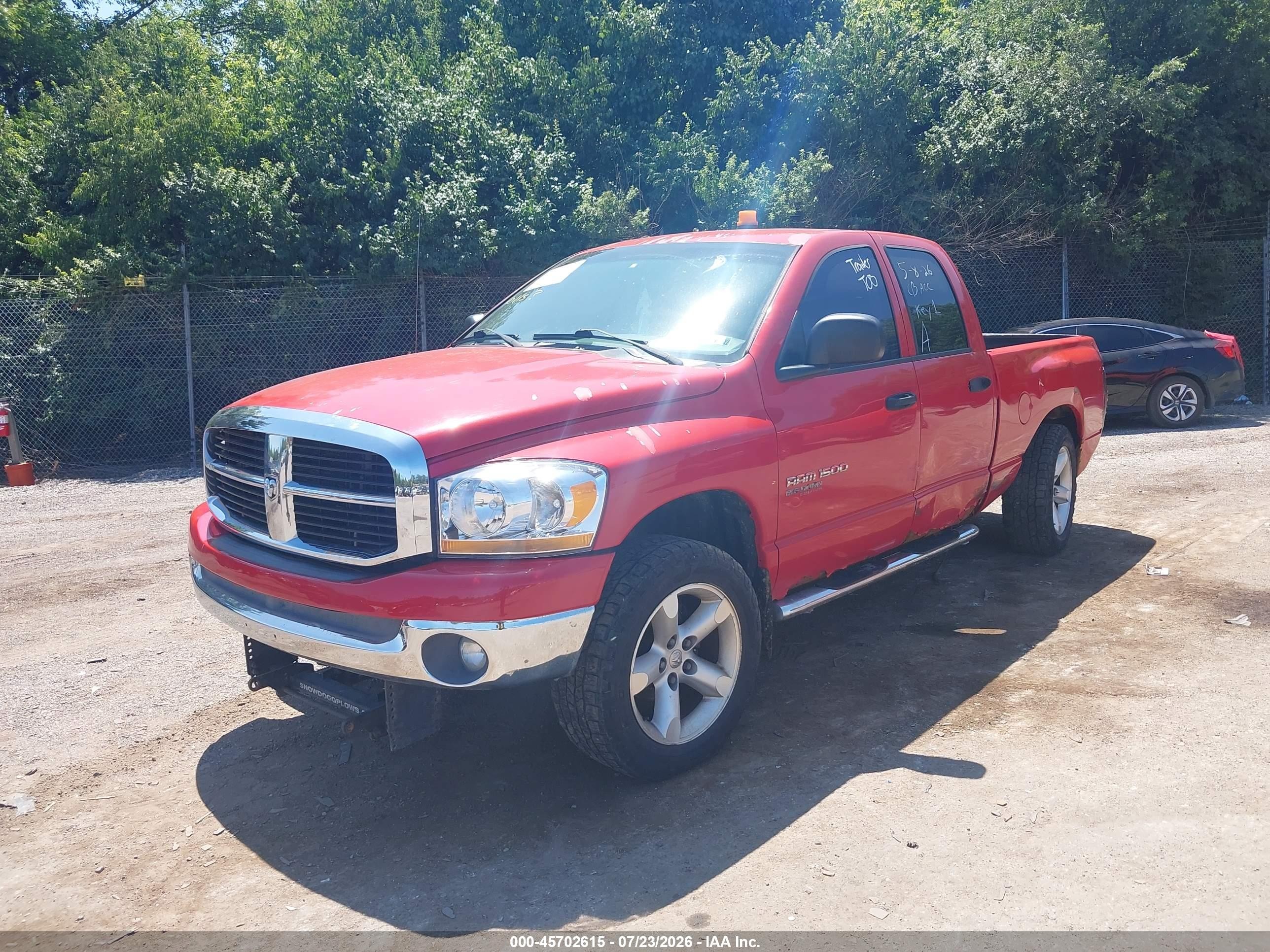 2006 Dodge Ram 1500 Slt/trx4 Off Road/sport Красный vin: 1D7HU18N16S656255