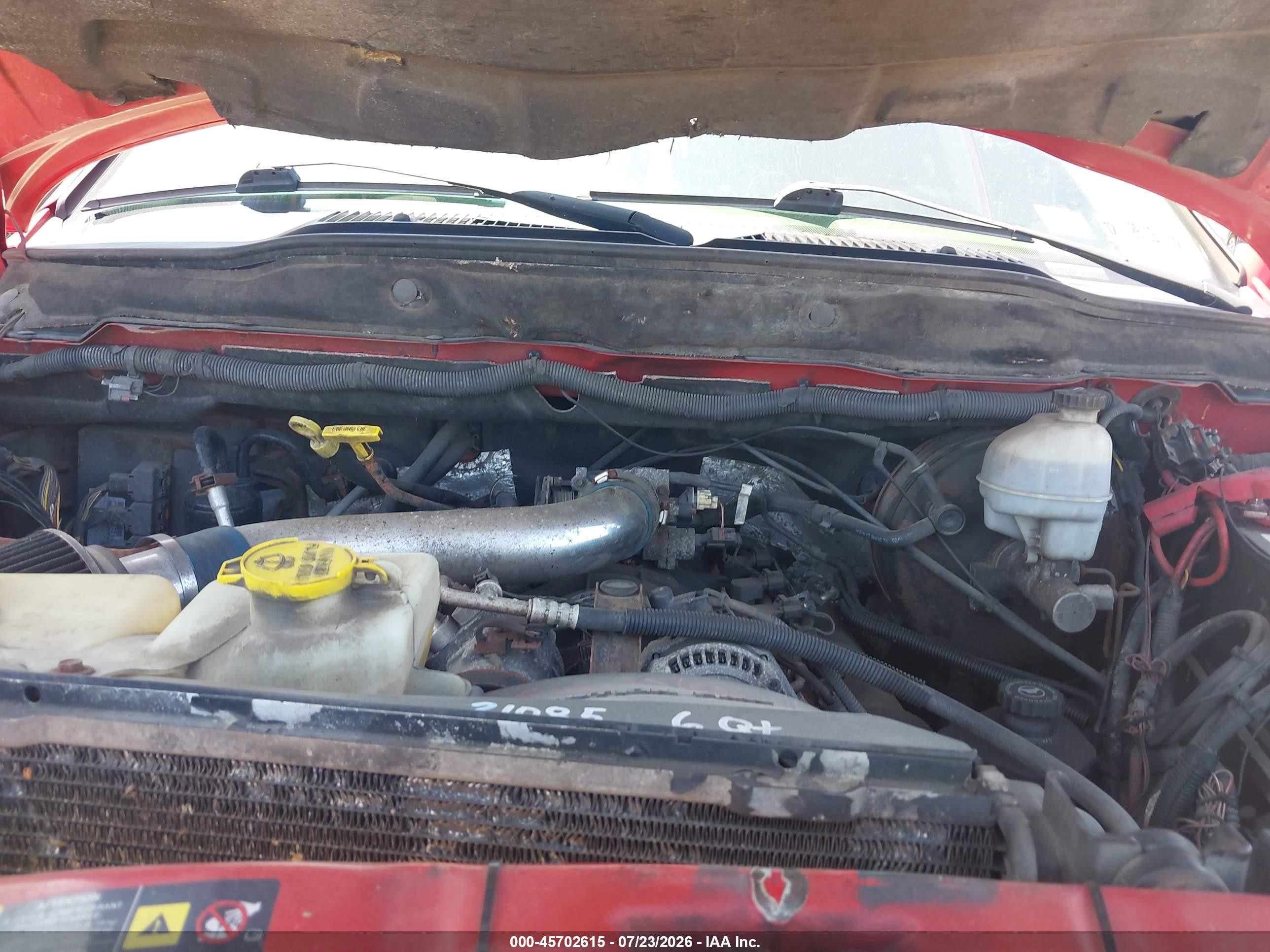 2006 Dodge Ram 1500 Slt/trx4 Off Road/sport Красный vin: 1D7HU18N16S656255