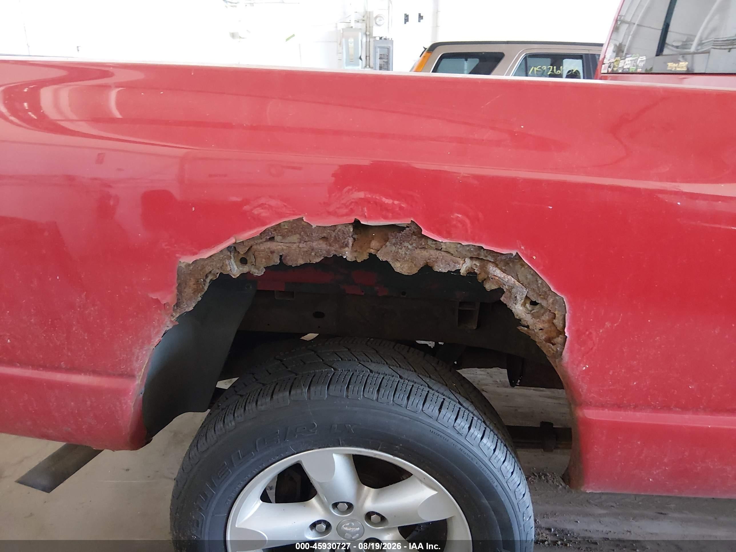 2008 Dodge Ram 1500 Slt Red vin: 1D7HU18N18S565893