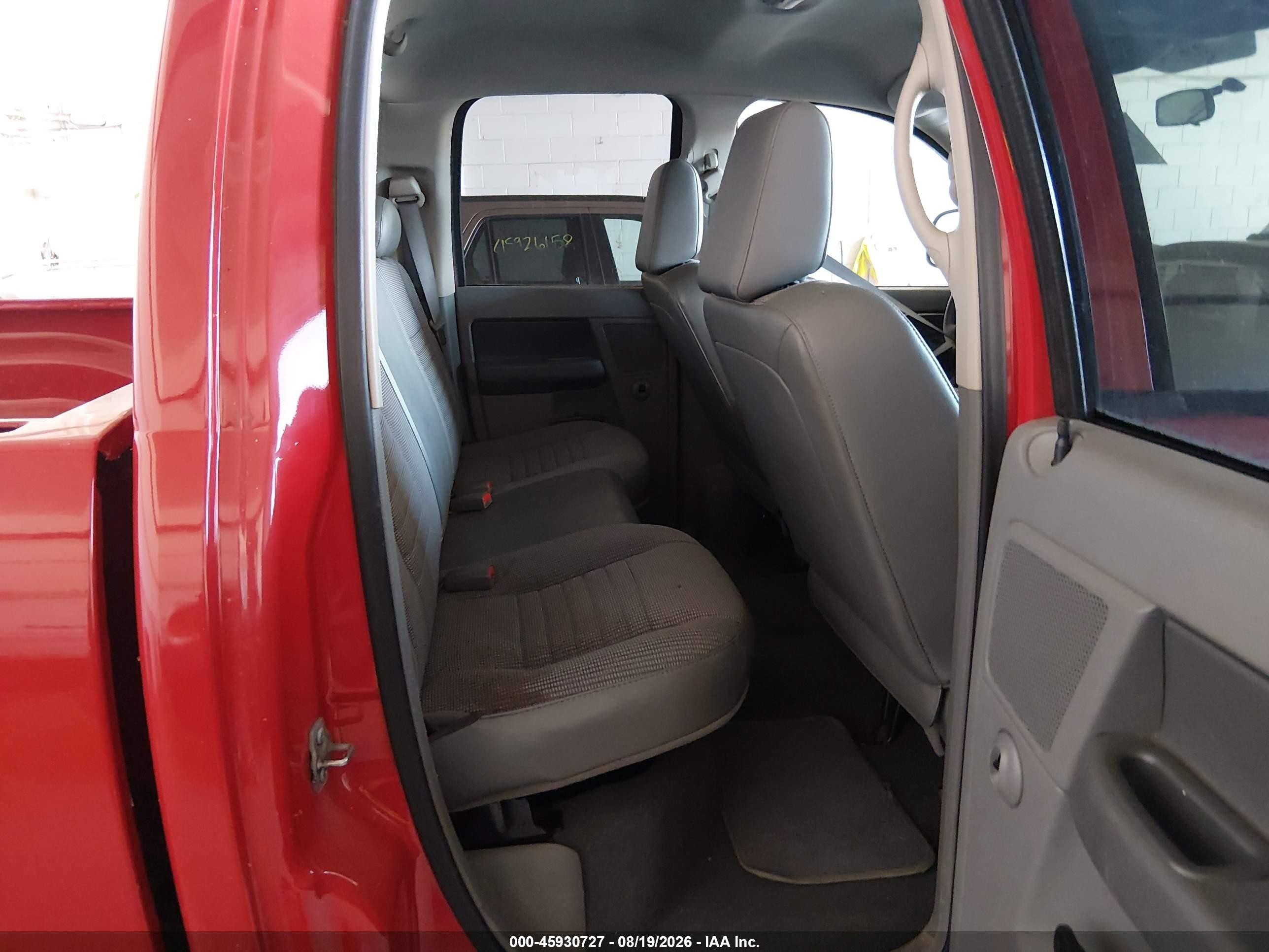 2008 Dodge Ram 1500 Slt Red vin: 1D7HU18N18S565893