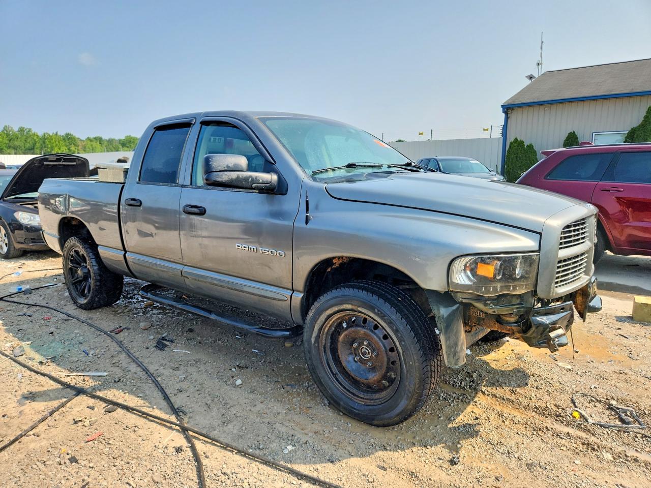 2005 Dodge Ram 1500 St Серый vin: 1D7HU18N25J563796
