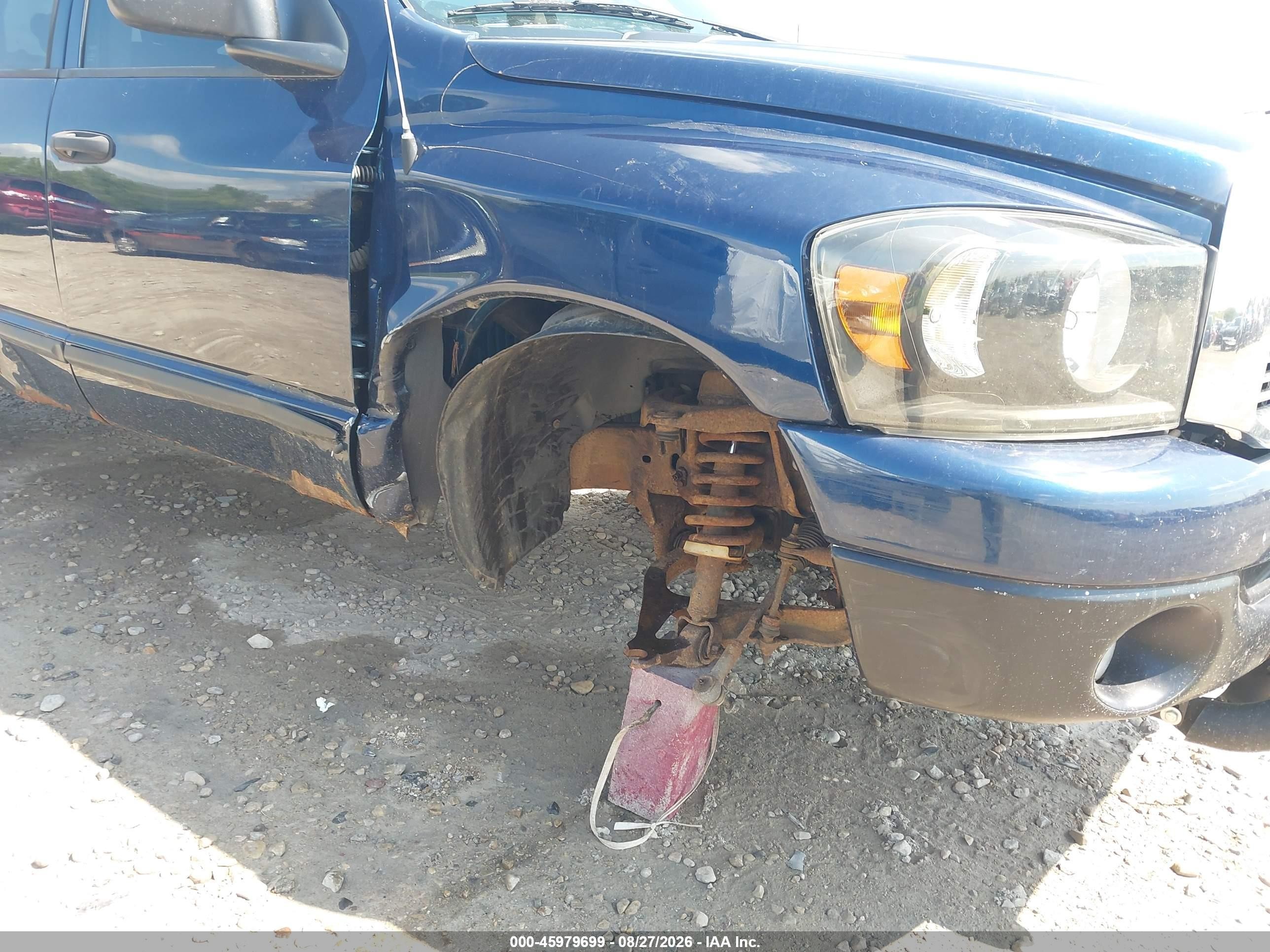 2006 Dodge Ram 1500 Slt/trx4 Off Road/sport Dark Blue vin: 1D7HU18N26S651047