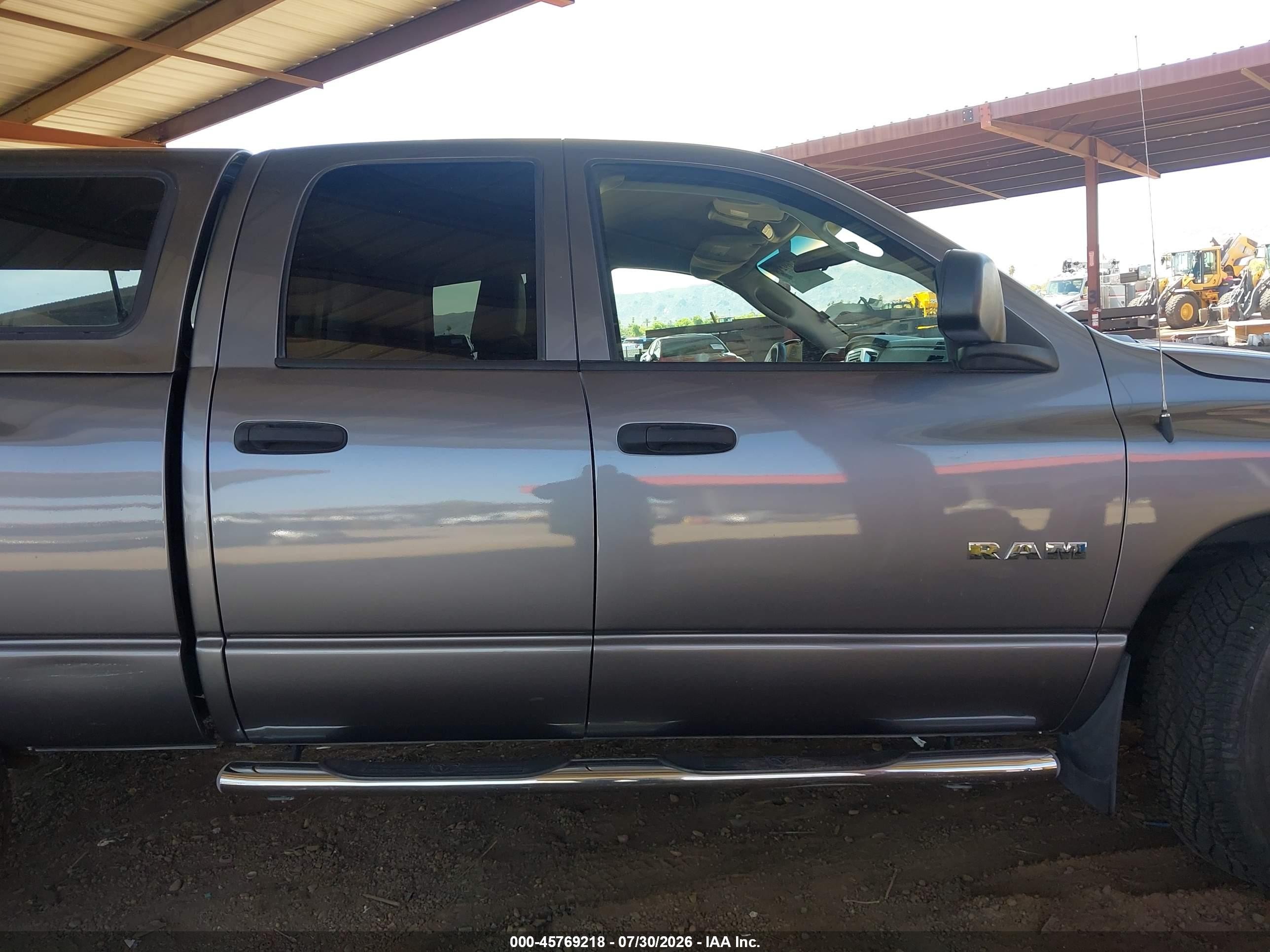 2008 Dodge Ram 1500 Slt Gray vin: 1D7HU18N28J136171