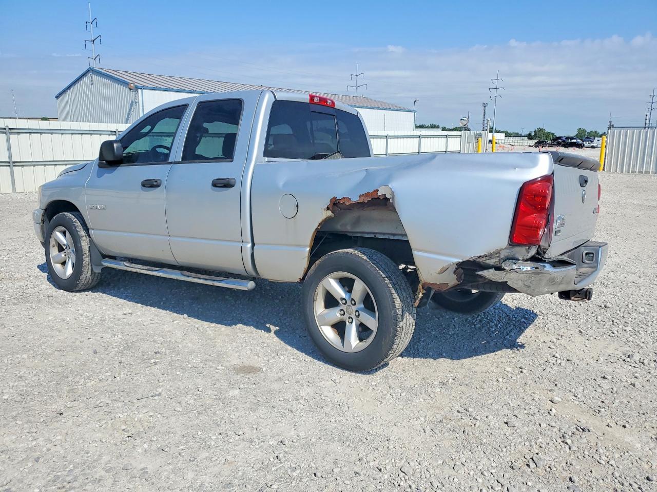 2008 Dodge Ram 1500 St Silver vin: 1D7HU18N28J145615