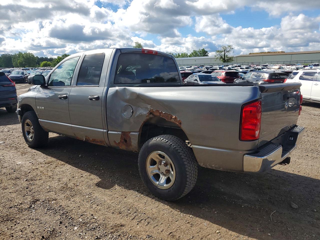 2008 Dodge Ram 1500 St Gray vin: 1D7HU18N28J207157