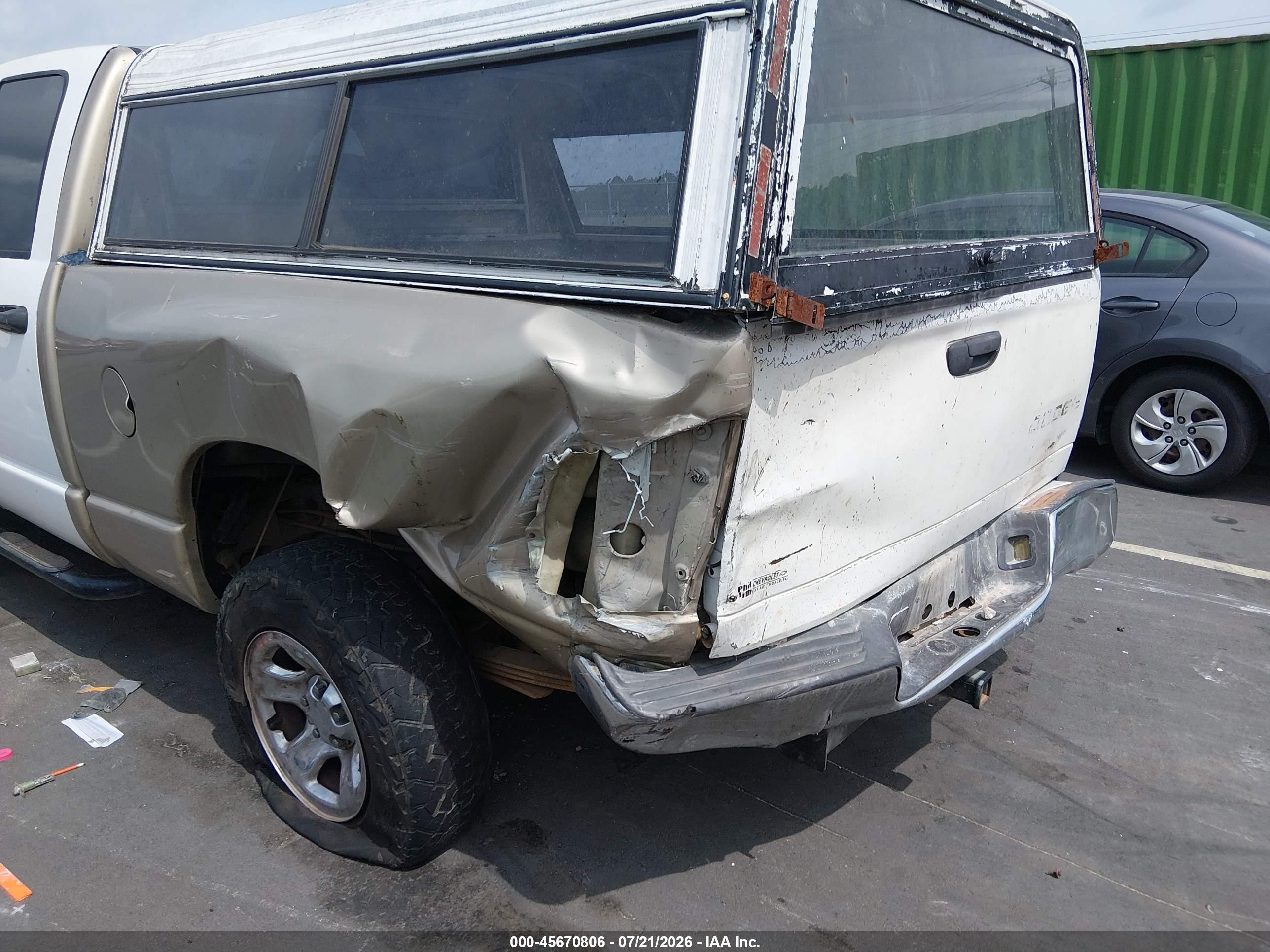 2002 Dodge Ram 1500 St White vin: 1D7HU18N32S637734