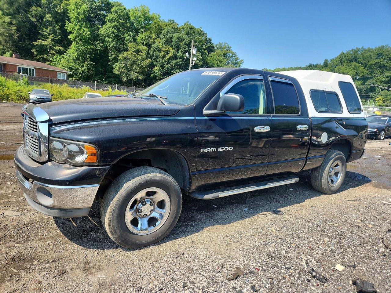 2003 Dodge Ram 1500 St Black vin: 1D7HU18N33J568566