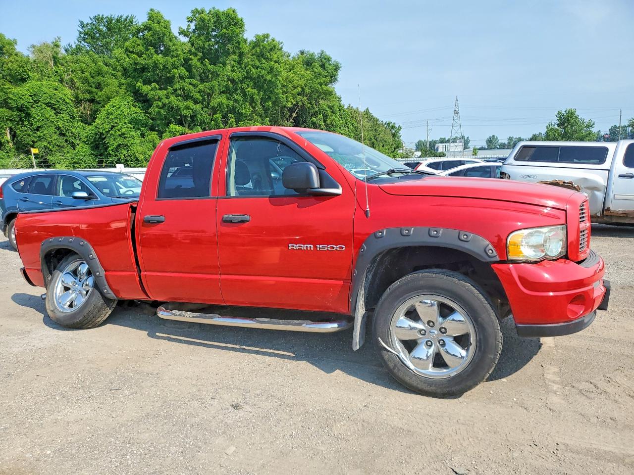 2003 Dodge Ram 1500 St Red vin: 1D7HU18N33S255995