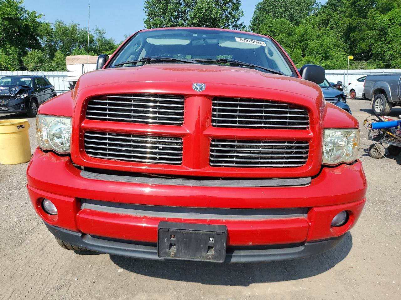 2003 Dodge Ram 1500 St Red vin: 1D7HU18N33S255995