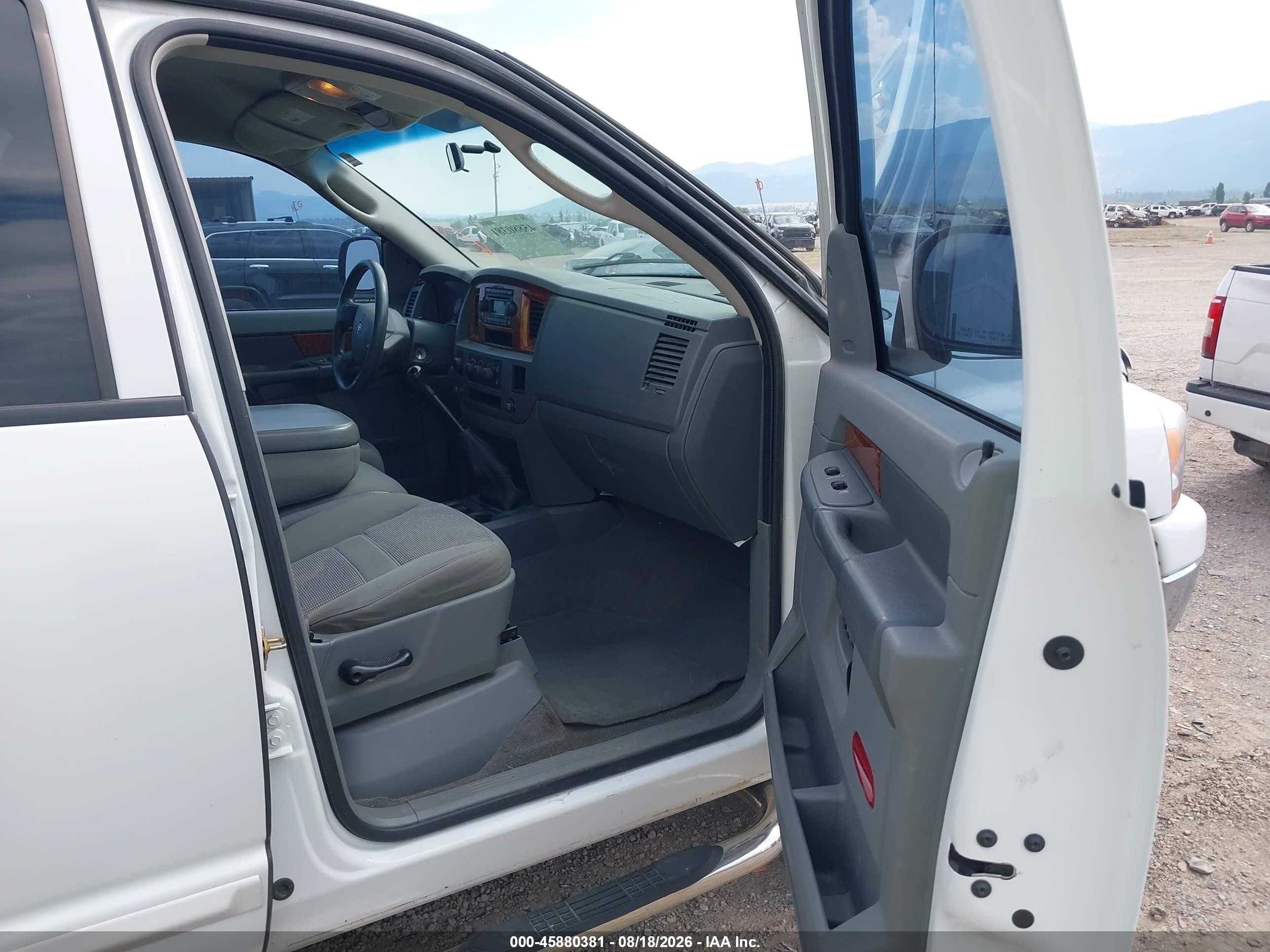 2006 Dodge Ram 1500 Slt/trx4 Off Road/sport White vin: 1D7HU18N36J226121