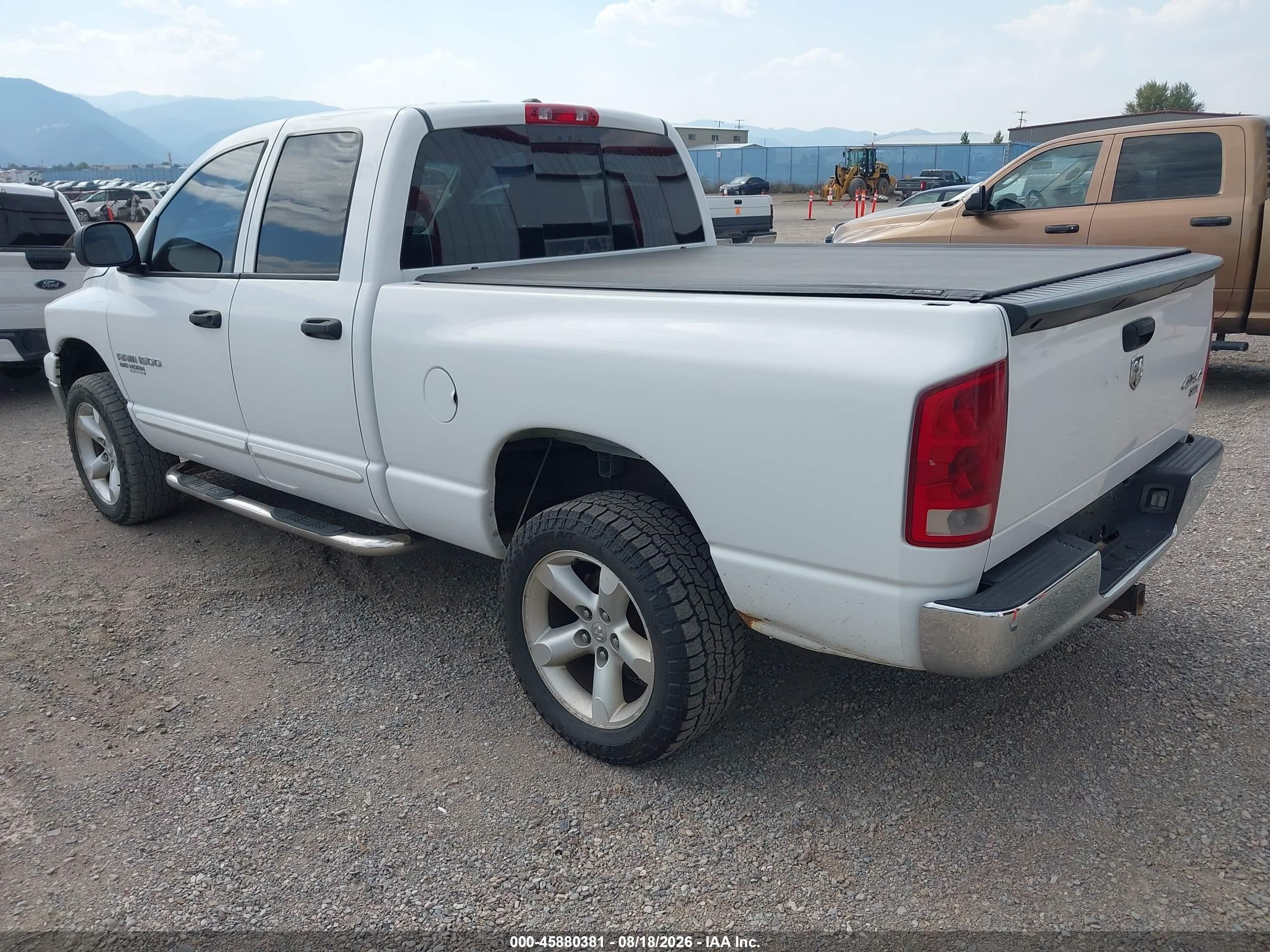 2006 Dodge Ram 1500 Slt/trx4 Off Road/sport White vin: 1D7HU18N36J226121