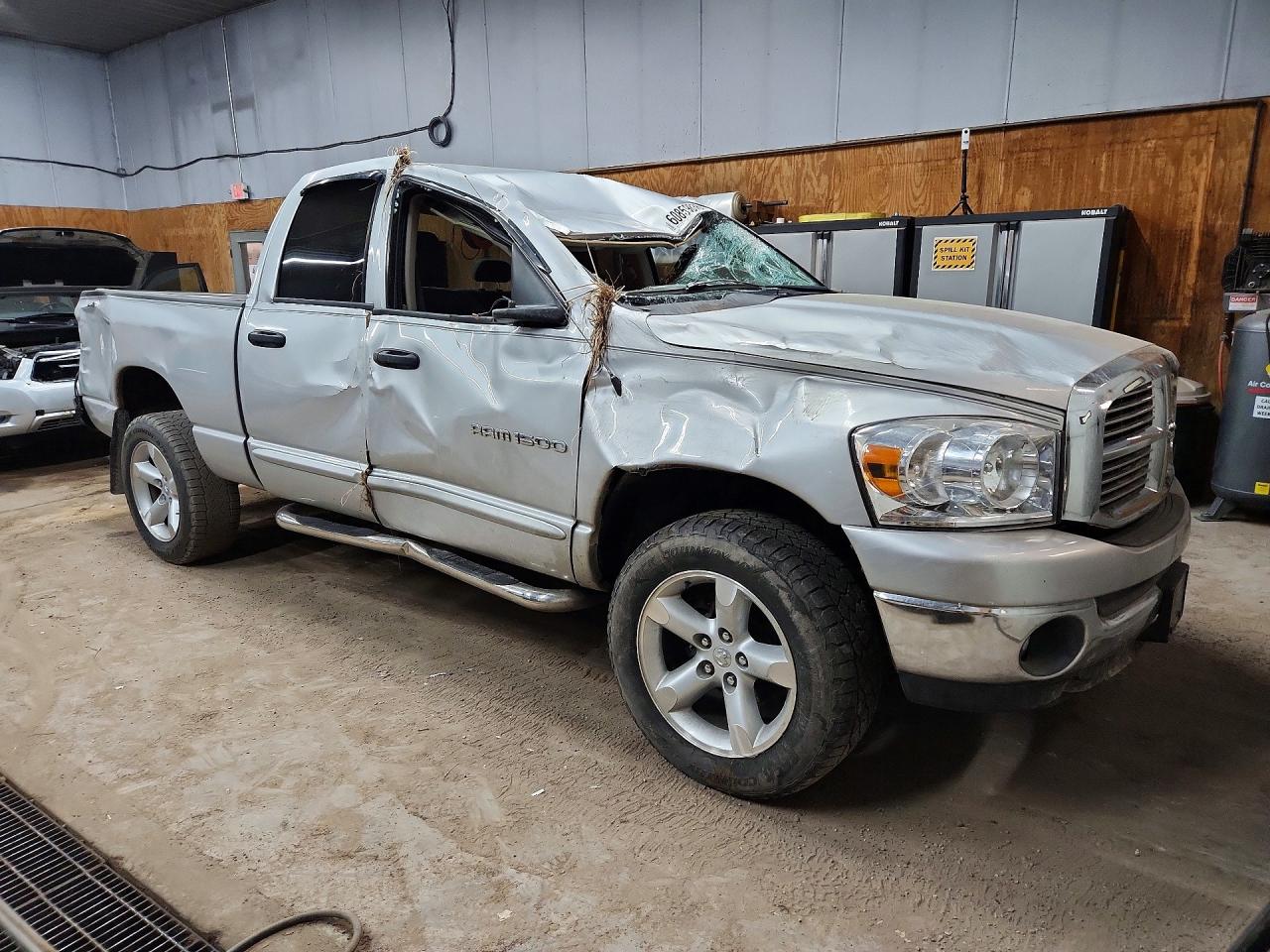 2007 Dodge Ram 1500 St Silver vin: 1D7HU18N37S159189