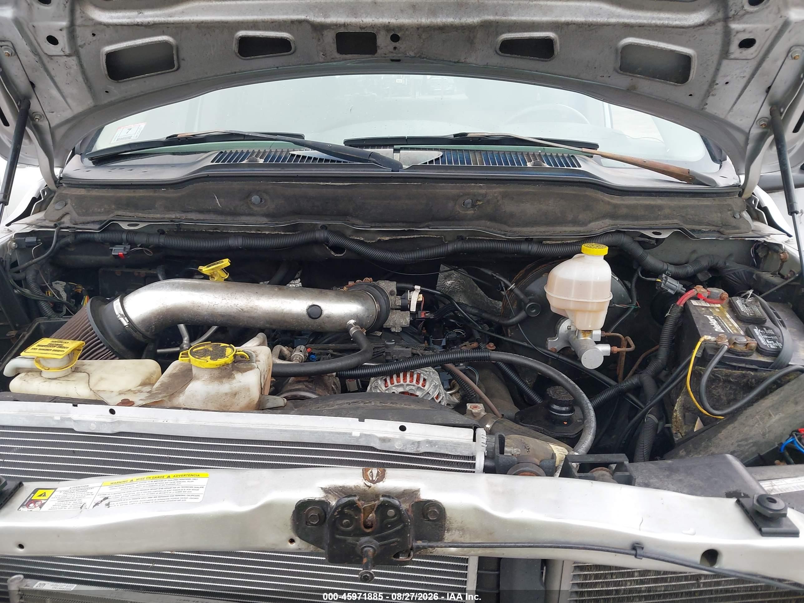 2007 Dodge Ram 1500 St/slt Silver vin: 1D7HU18N37S236384