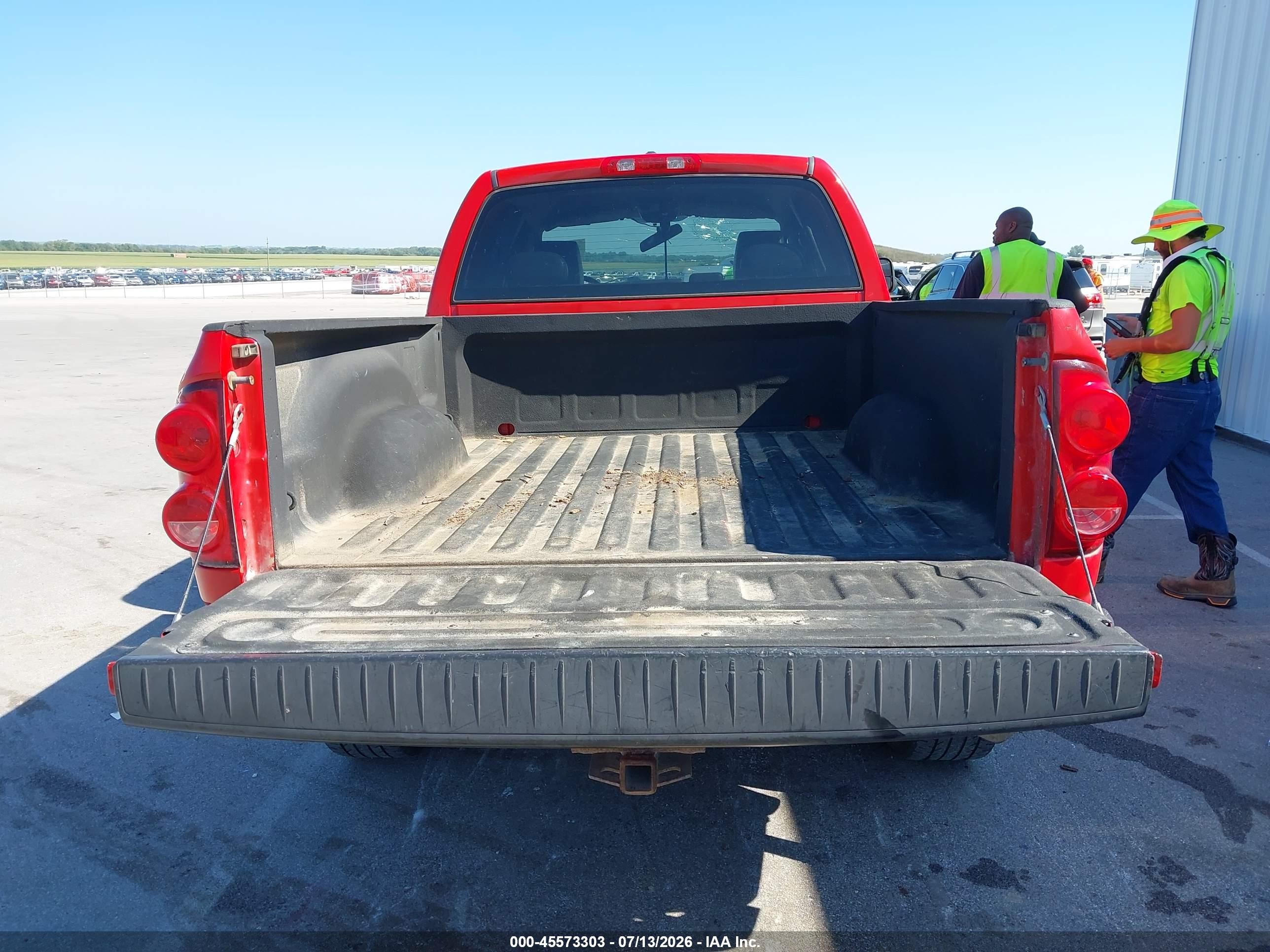 2008 Dodge Ram 1500 Slt Red vin: 1D7HU18N38S614530