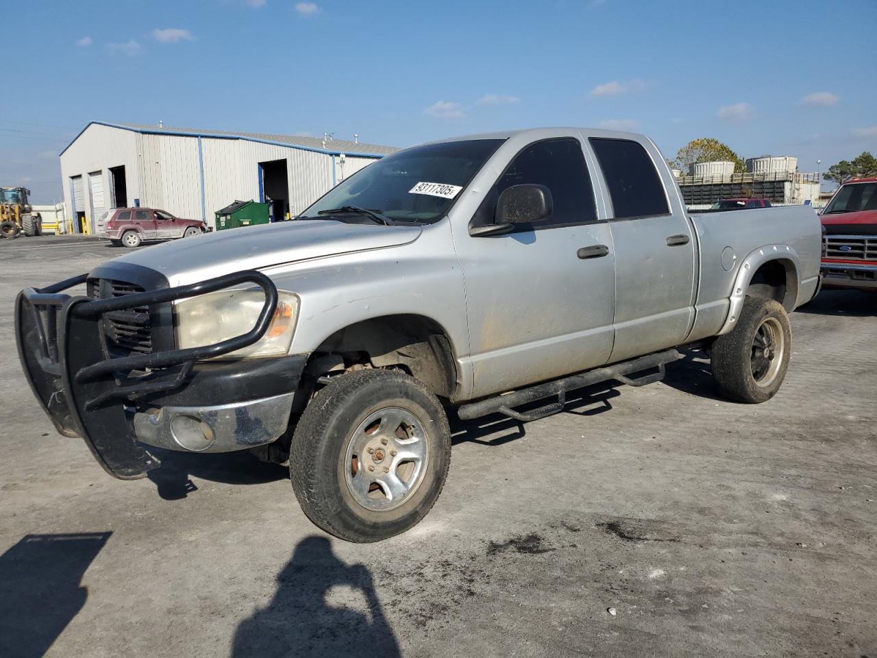2008 Dodge Ram 1500 St Silver vin: 1D7HU18N38S631053