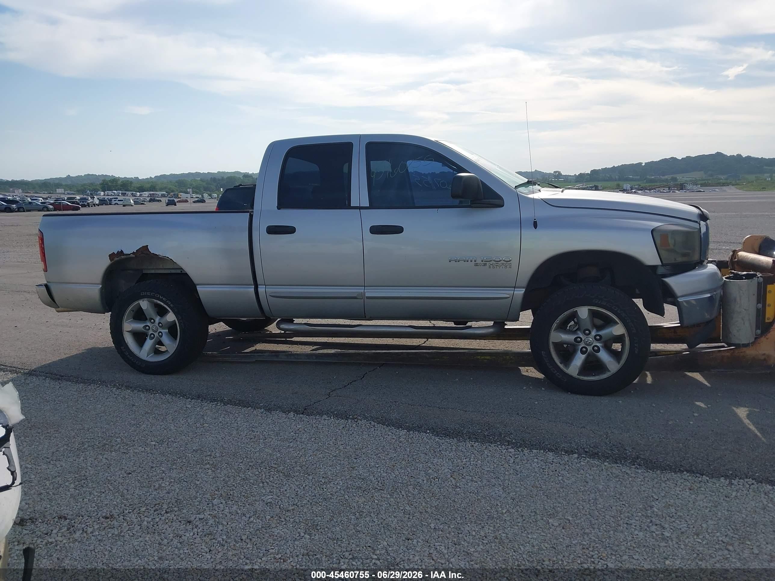 2006 Dodge Ram 1500 Slt/trx4 Off Road/sport Silver vin: 1D7HU18N46J142695