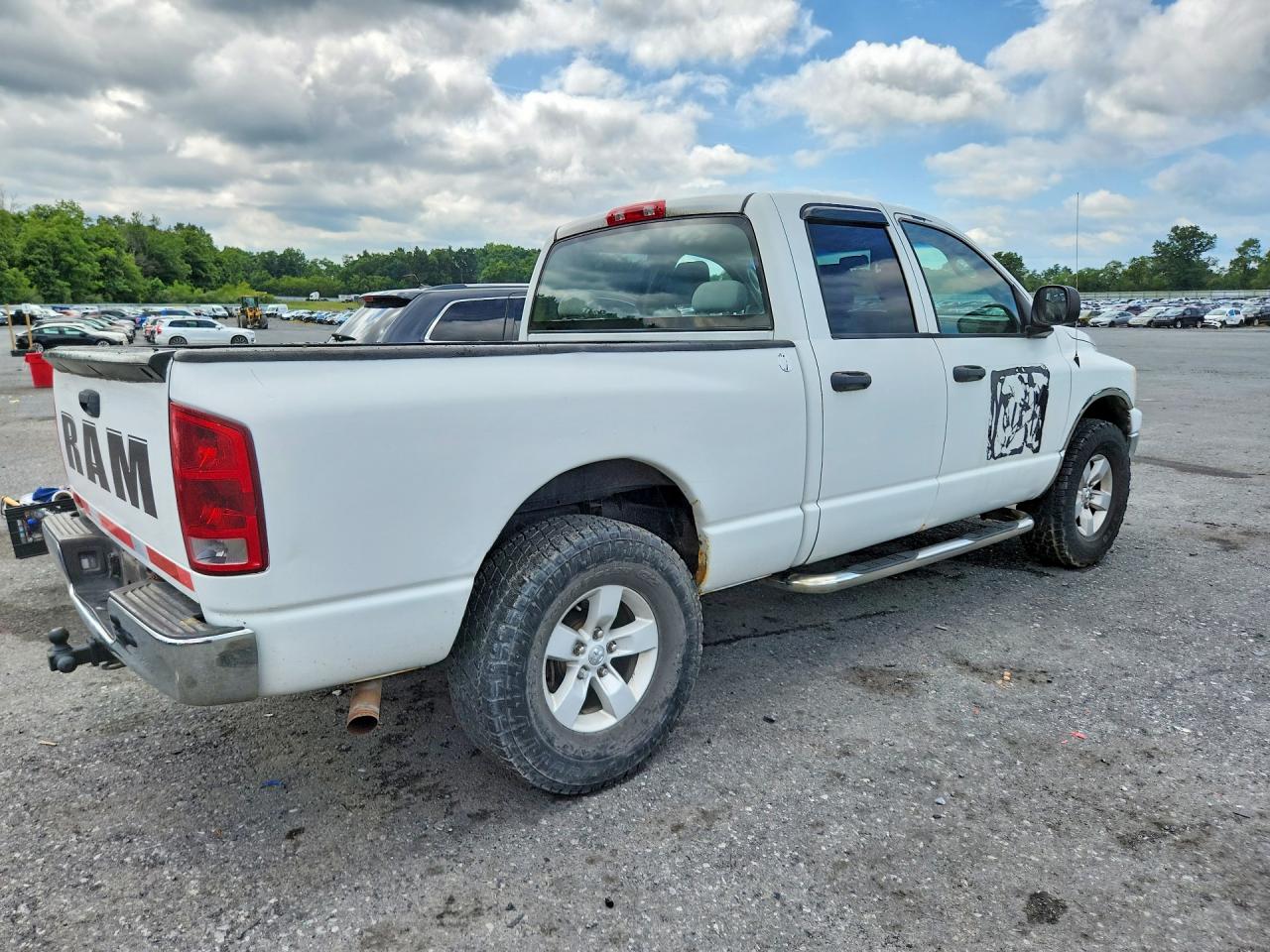 2006 Dodge Ram 1500 St White vin: 1D7HU18N46S531430