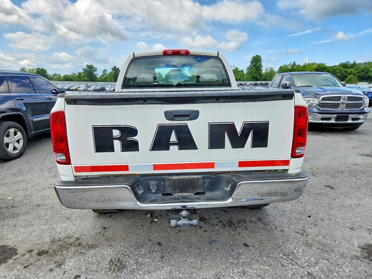 2006 Dodge Ram 1500 St White vin: 1D7HU18N46S531430