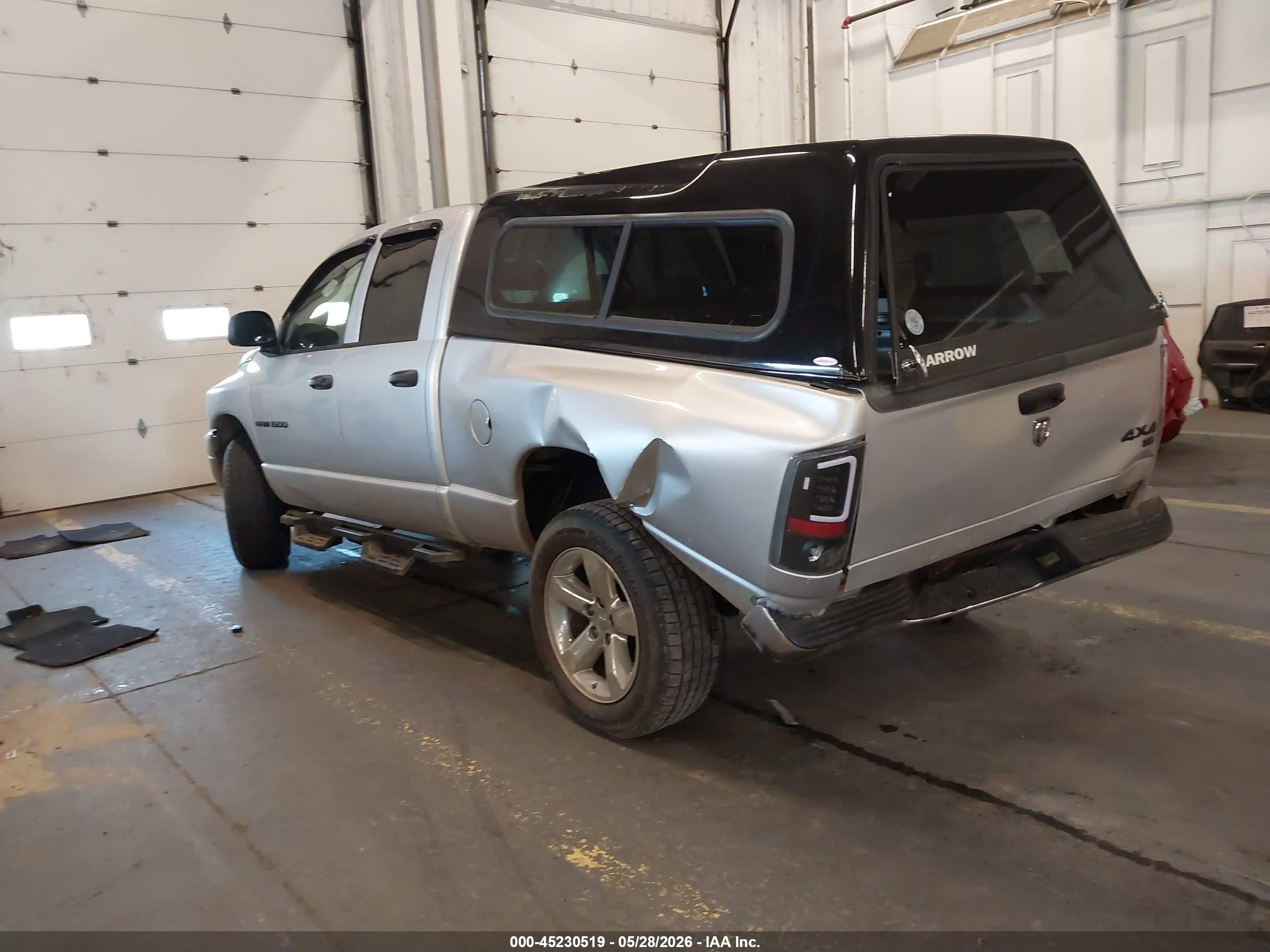 2007 Dodge Ram 1500 Slt/trx4 Off Road/sport Silver vin: 1D7HU18N47S267773