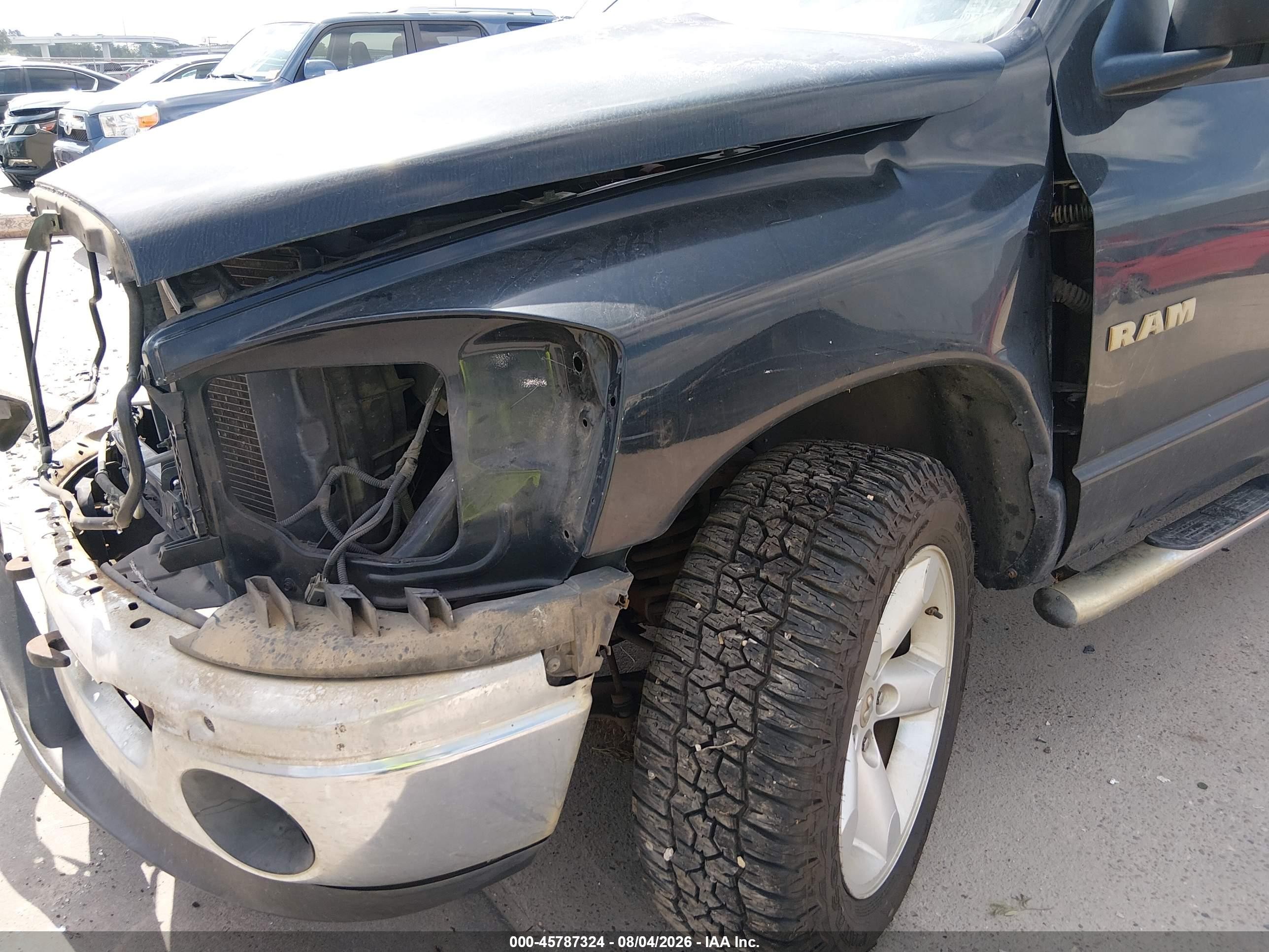 2008 Dodge Ram 1500 Slt Black vin: 1D7HU18N48S559795