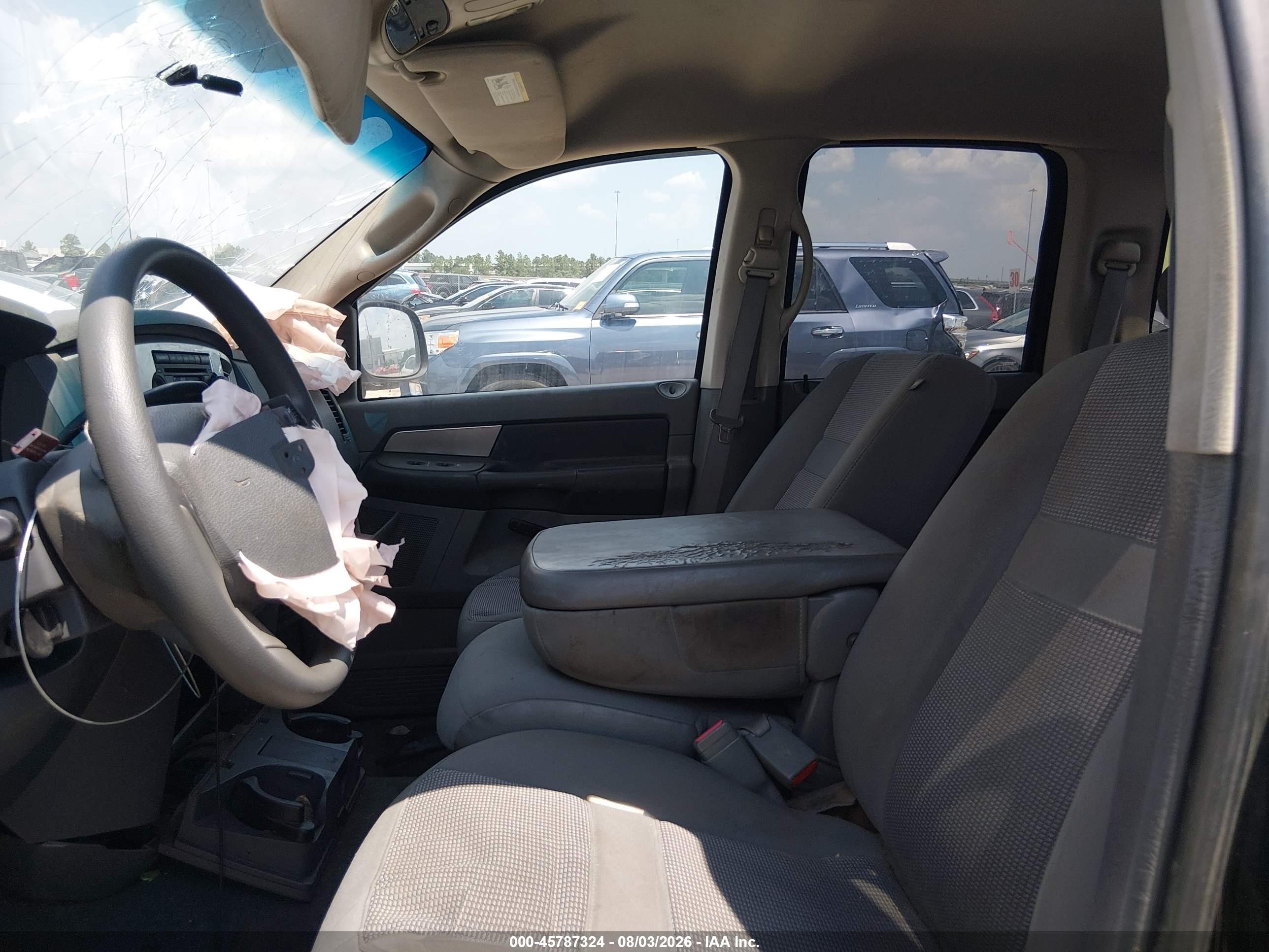 2008 Dodge Ram 1500 Slt Black vin: 1D7HU18N48S559795