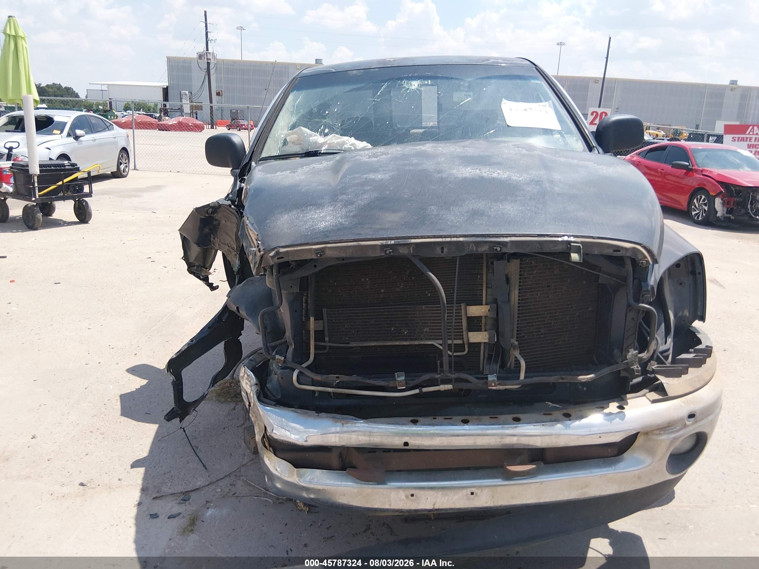 2008 Dodge Ram 1500 Slt Black vin: 1D7HU18N48S559795