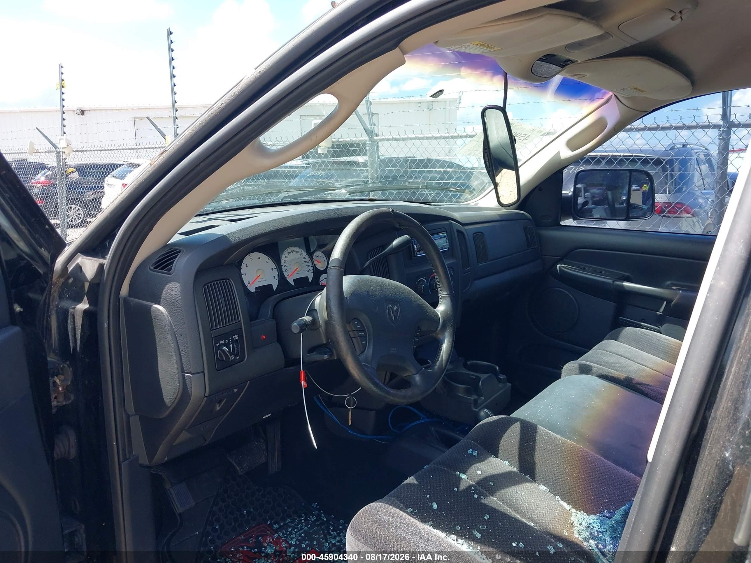 2002 Dodge Ram 1500 St Black vin: 1D7HU18N52S654888