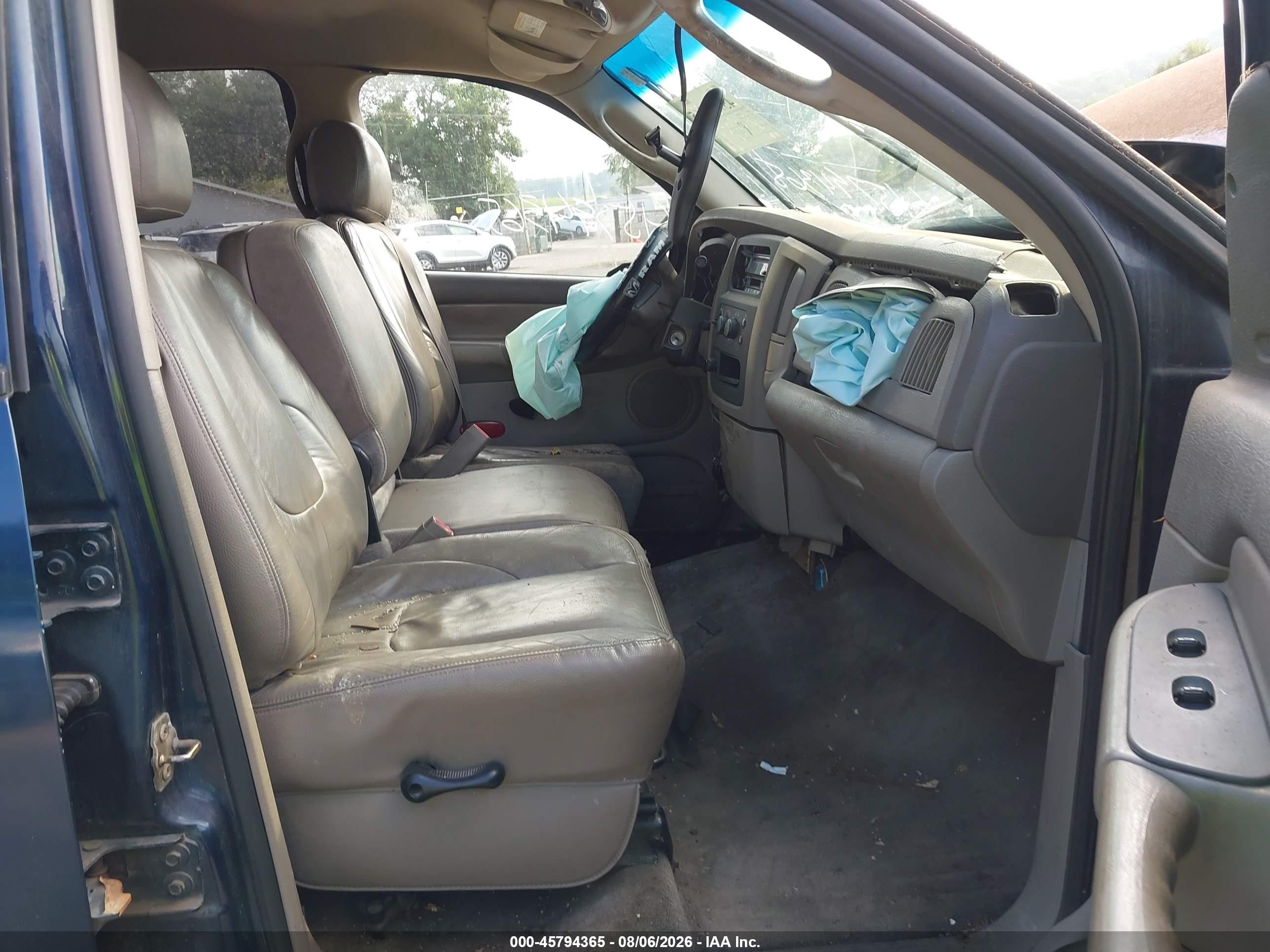 2003 Dodge Ram 1500 Slt/laramie/st Blue vin: 1D7HU18N53S280302