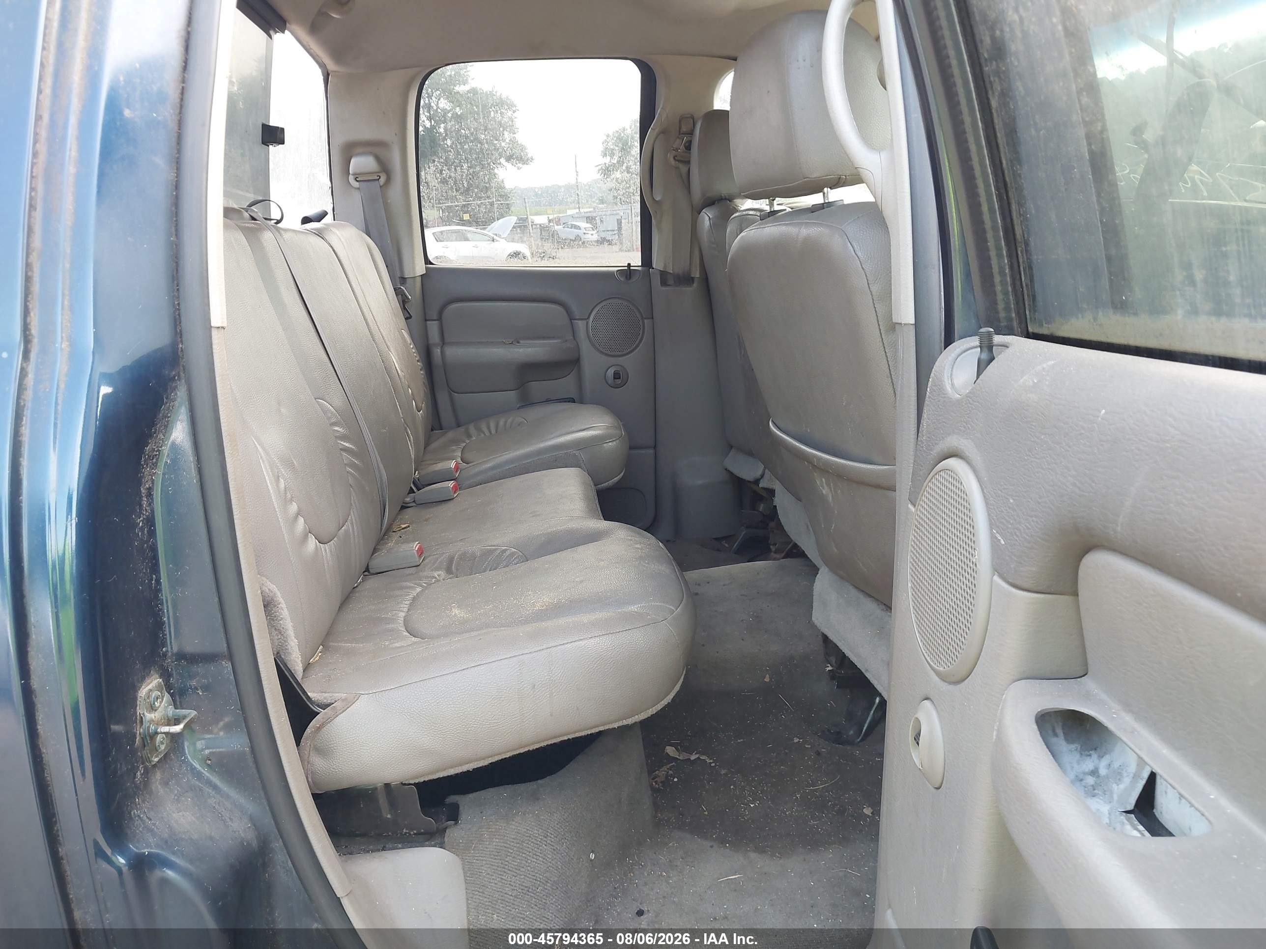 2003 Dodge Ram 1500 Slt/laramie/st Blue vin: 1D7HU18N53S280302
