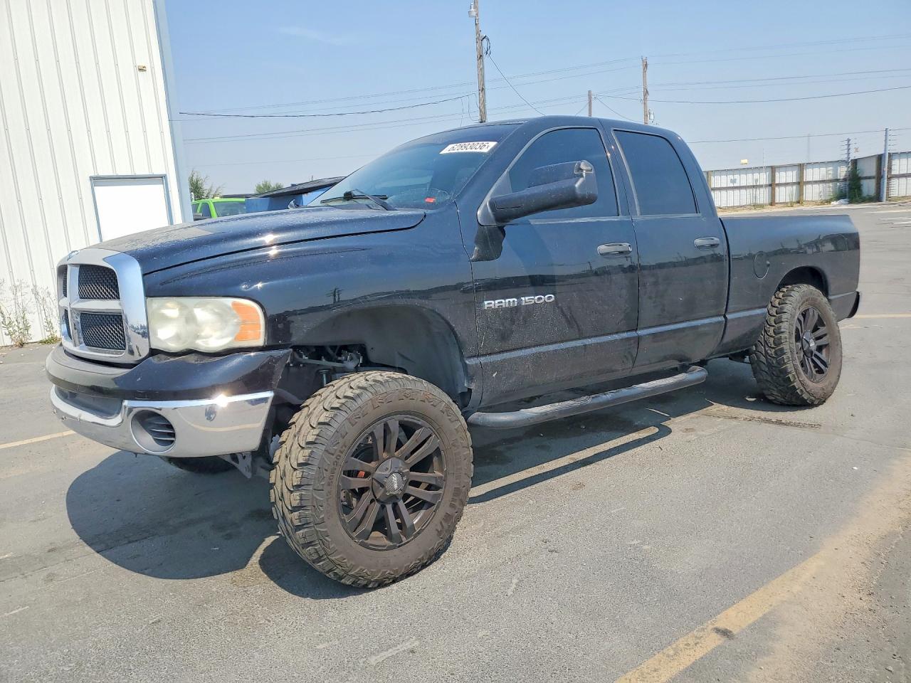 2004 Dodge Ram 1500 St Черный vin: 1D7HU18N54S692804