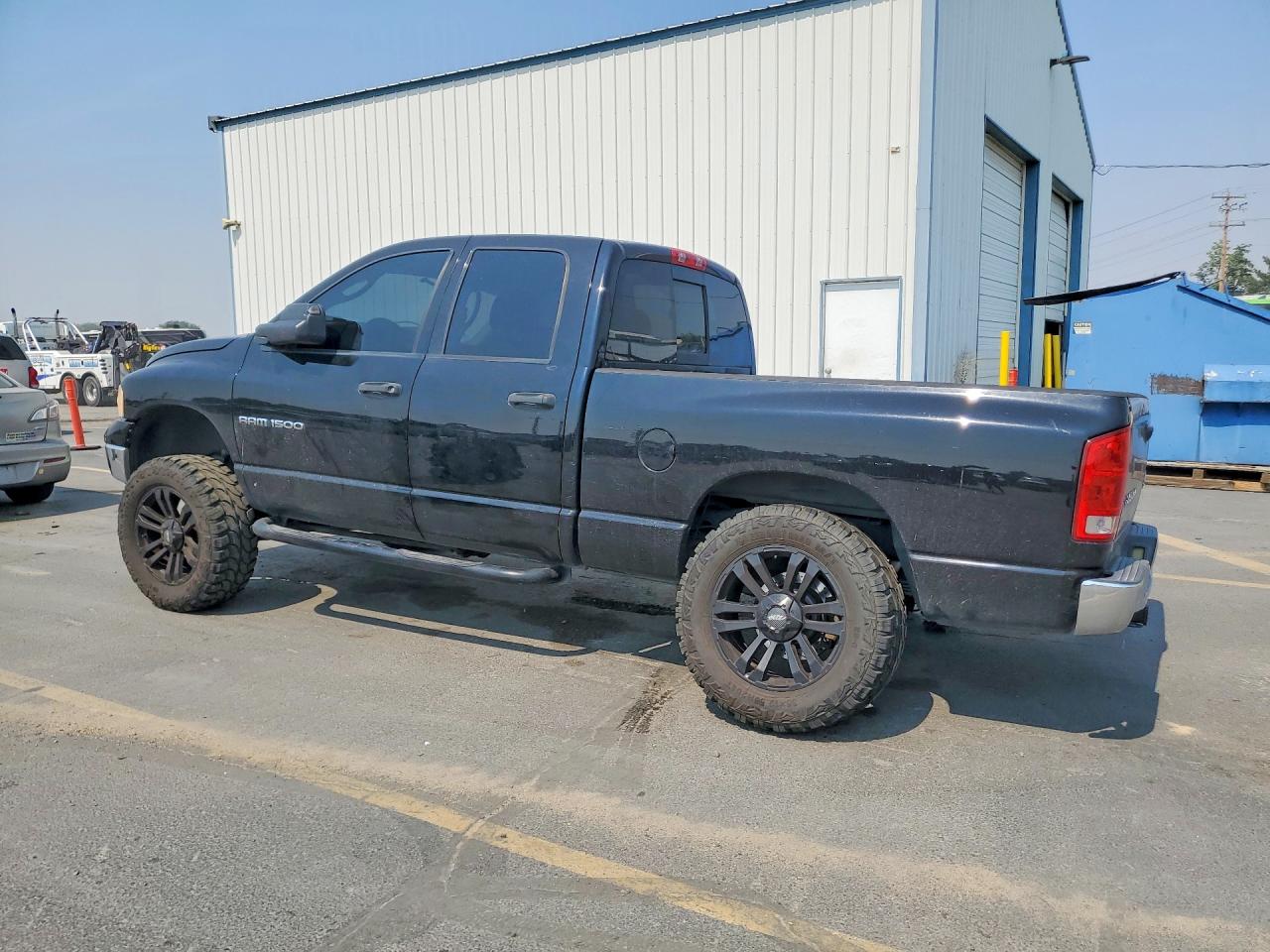 2004 Dodge Ram 1500 St Черный vin: 1D7HU18N54S692804