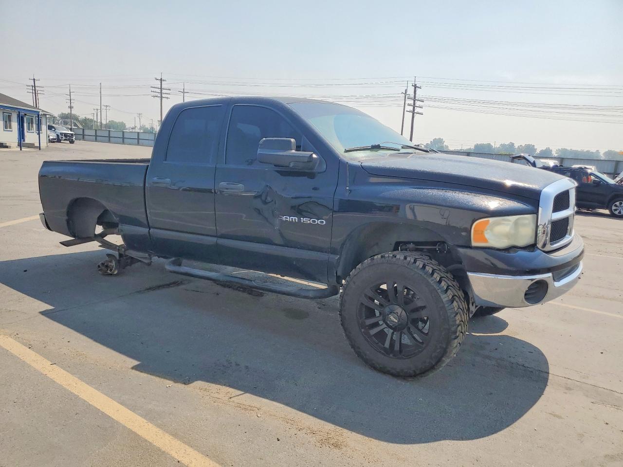 2004 Dodge Ram 1500 St Черный vin: 1D7HU18N54S692804