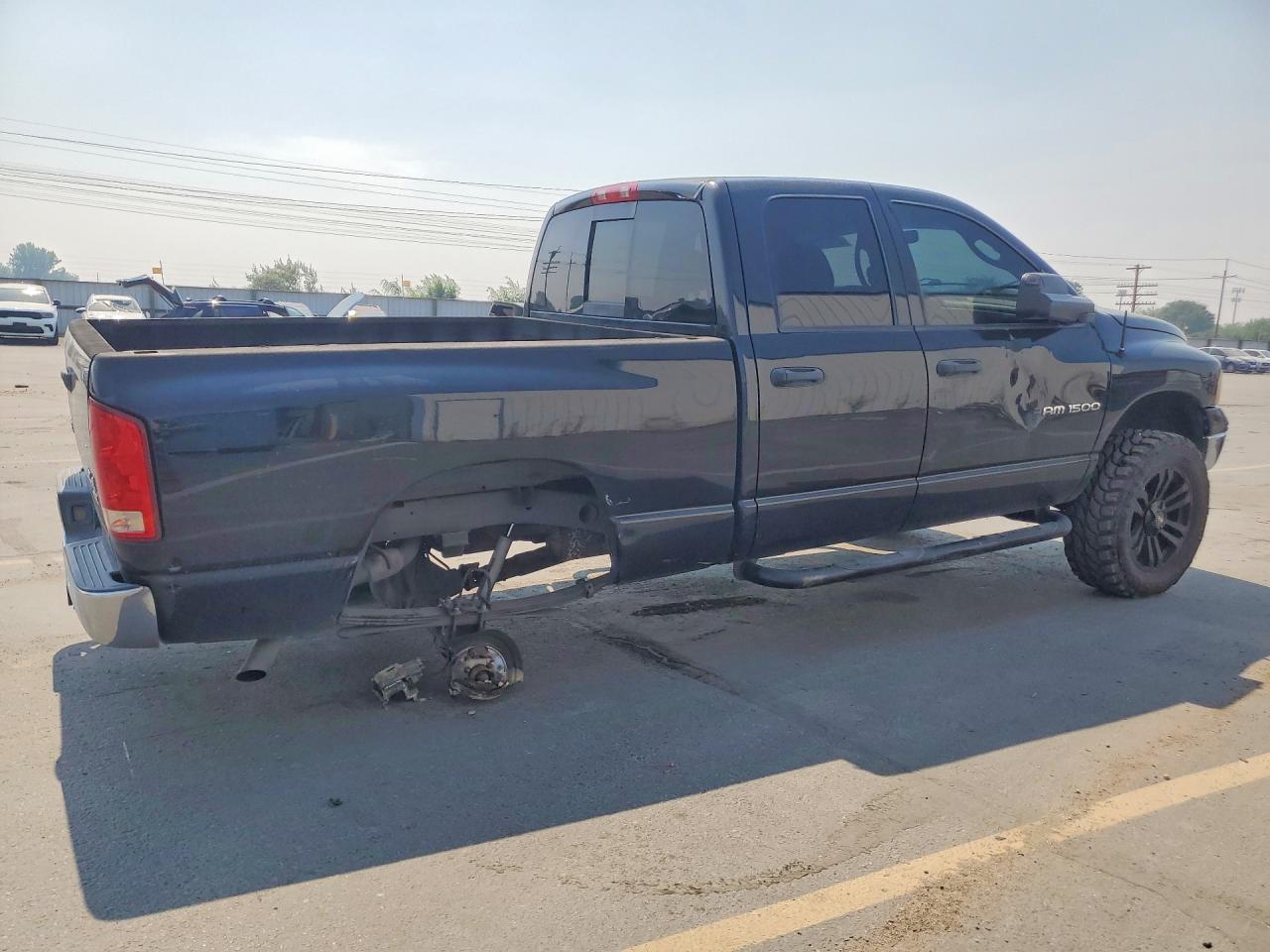 2004 Dodge Ram 1500 St Черный vin: 1D7HU18N54S692804