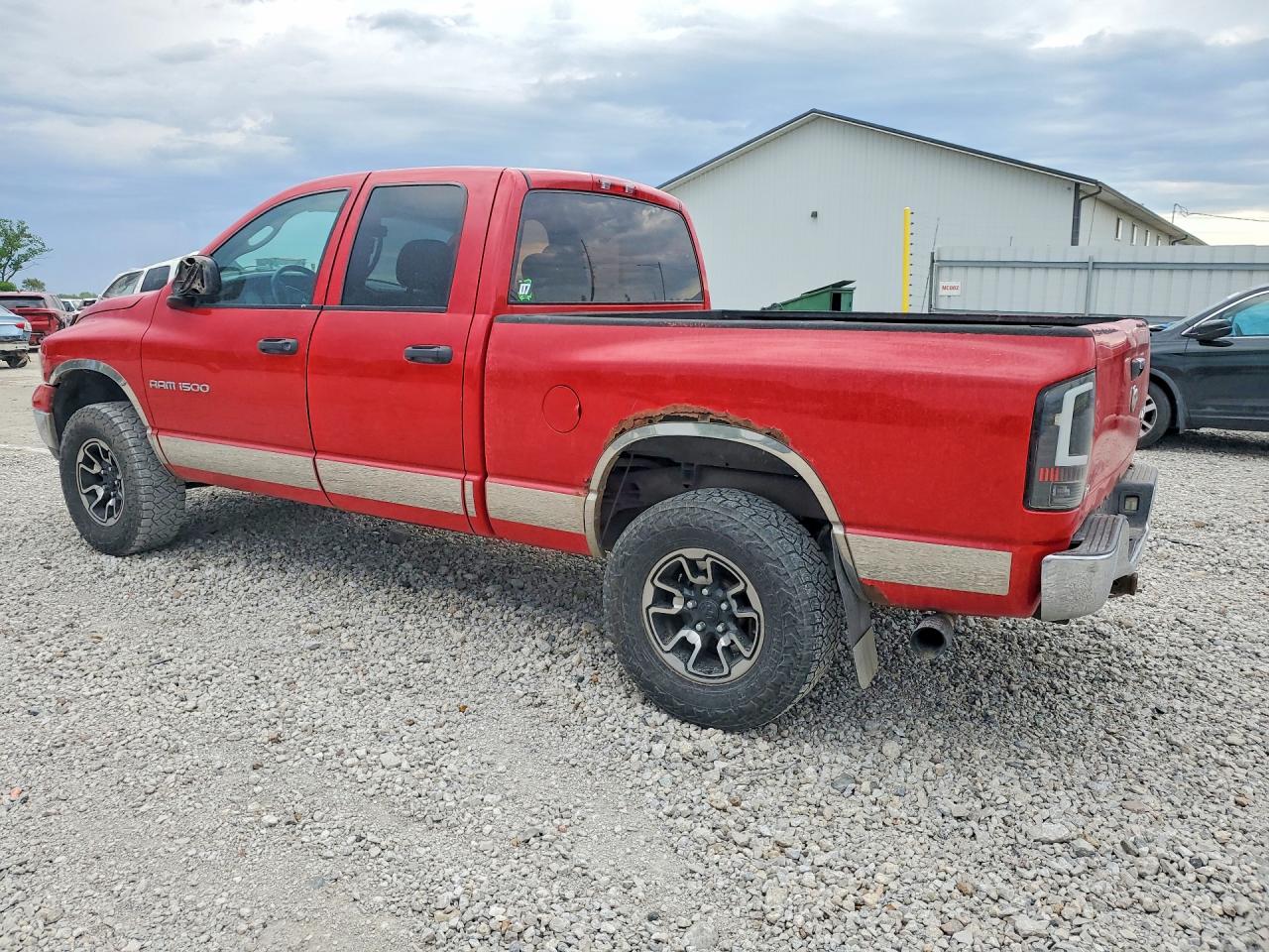 2005 Dodge Ram 1500 St Red vin: 1D7HU18N55J634280