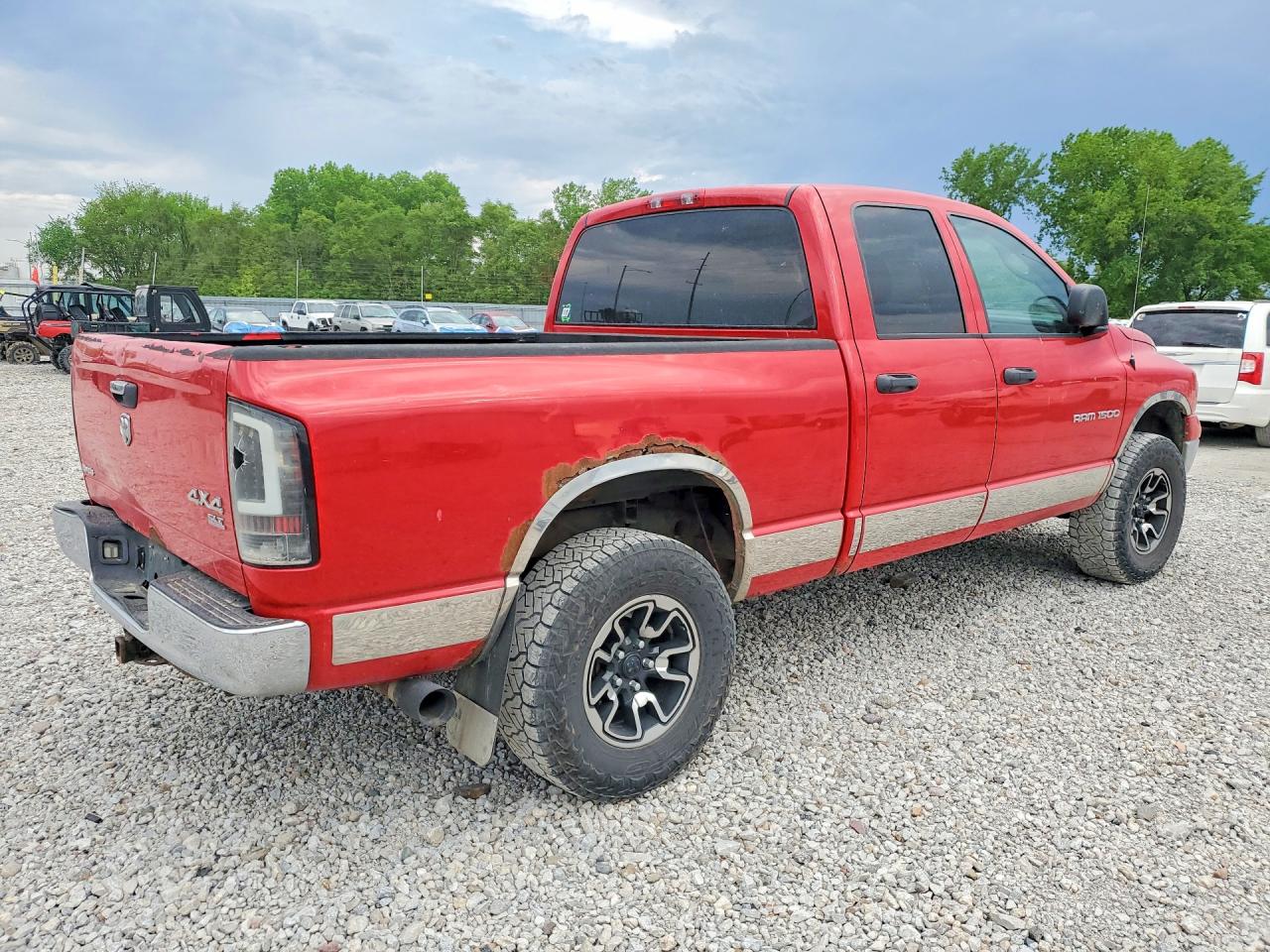 2005 Dodge Ram 1500 St Red vin: 1D7HU18N55J634280