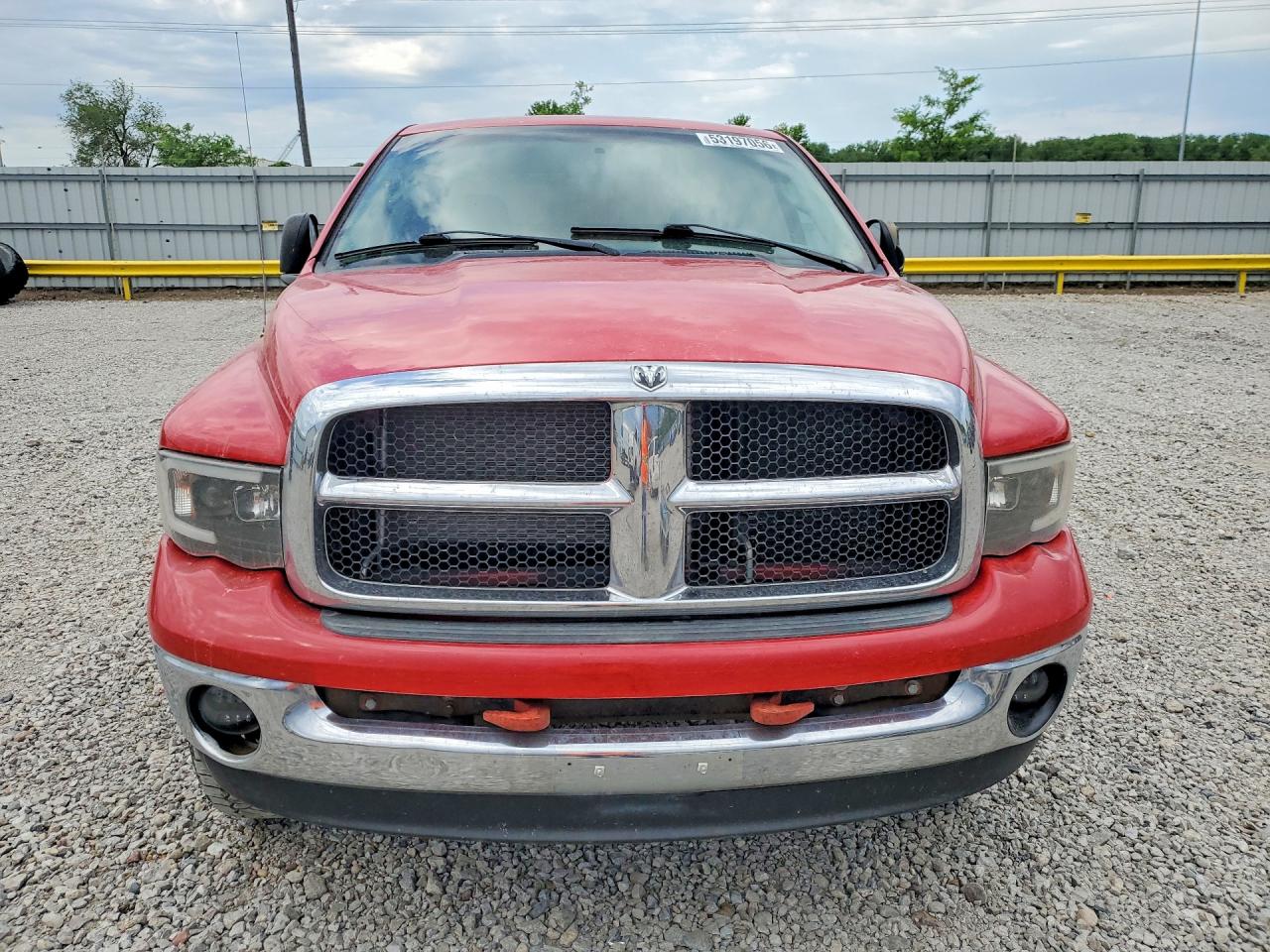 2005 Dodge Ram 1500 St Red vin: 1D7HU18N55J634280