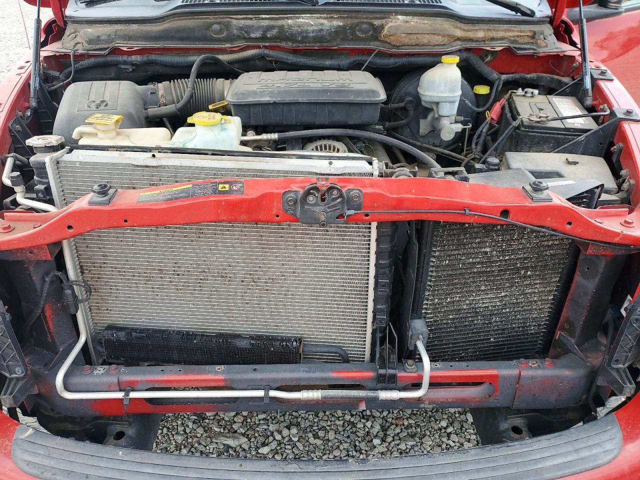 2005 Dodge Ram 1500 St Red vin: 1D7HU18N55J634280