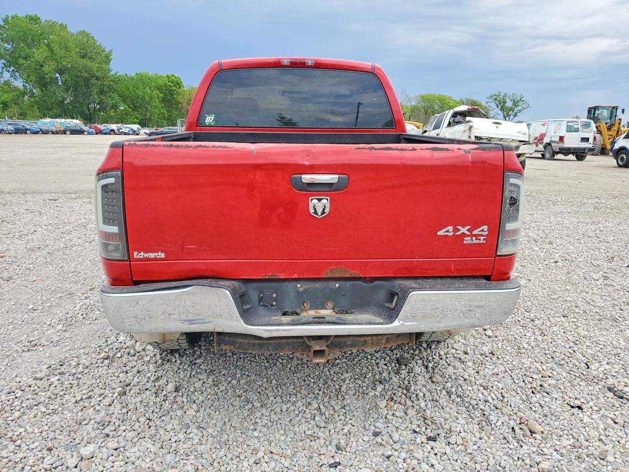 2005 Dodge Ram 1500 St Red vin: 1D7HU18N55J634280