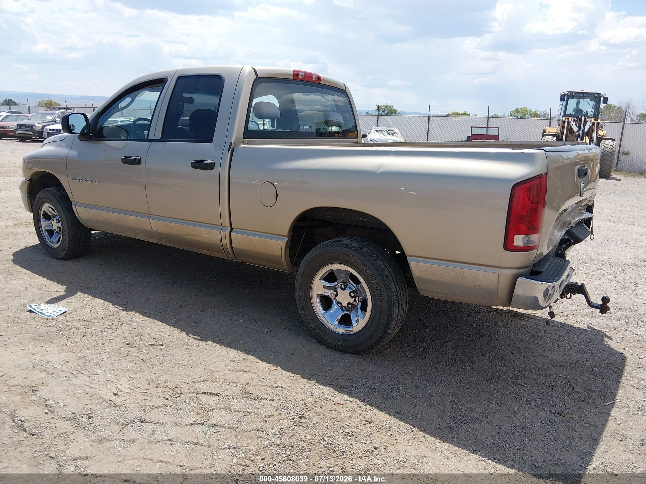 2005 Dodge Ram 1500 Slt/laramie Gold vin: 1D7HU18N55S344728