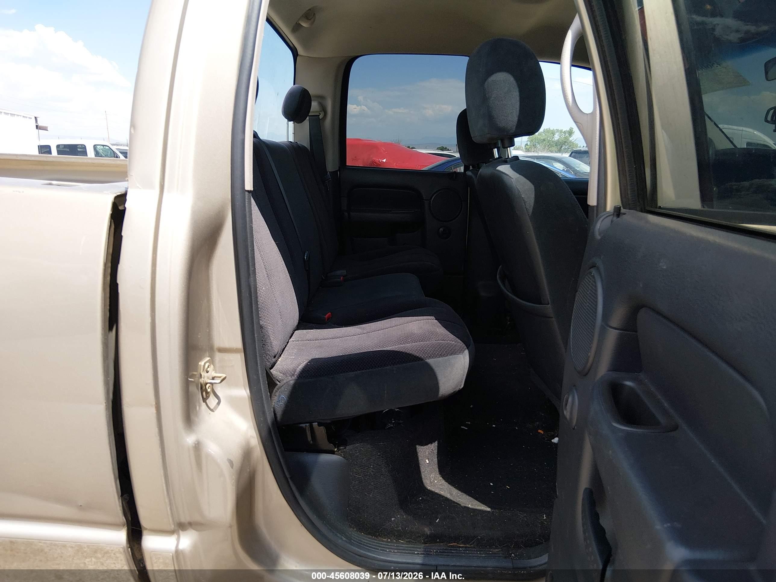 2005 Dodge Ram 1500 Slt/laramie Gold vin: 1D7HU18N55S344728