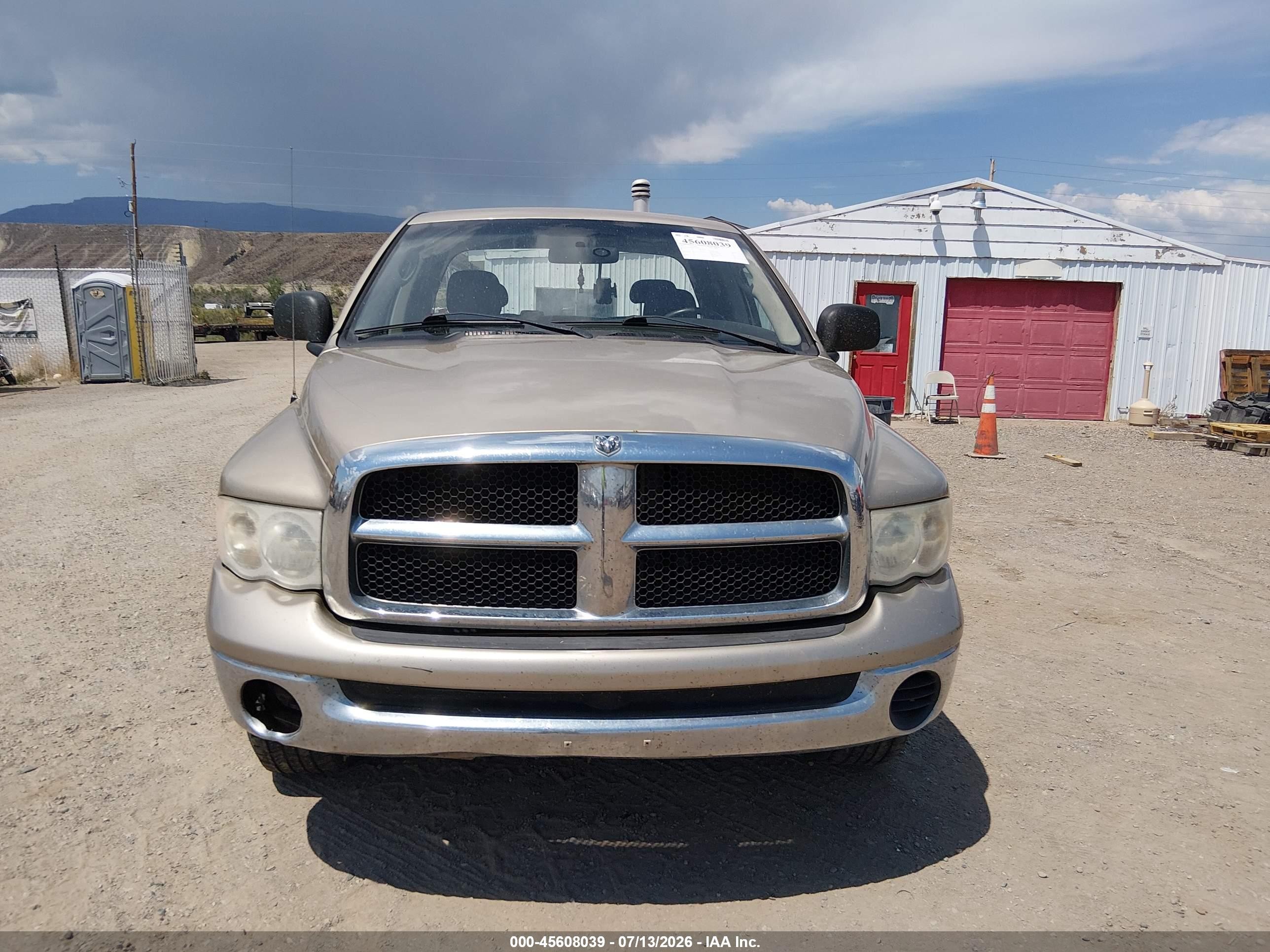 2005 Dodge Ram 1500 Slt/laramie Gold vin: 1D7HU18N55S344728