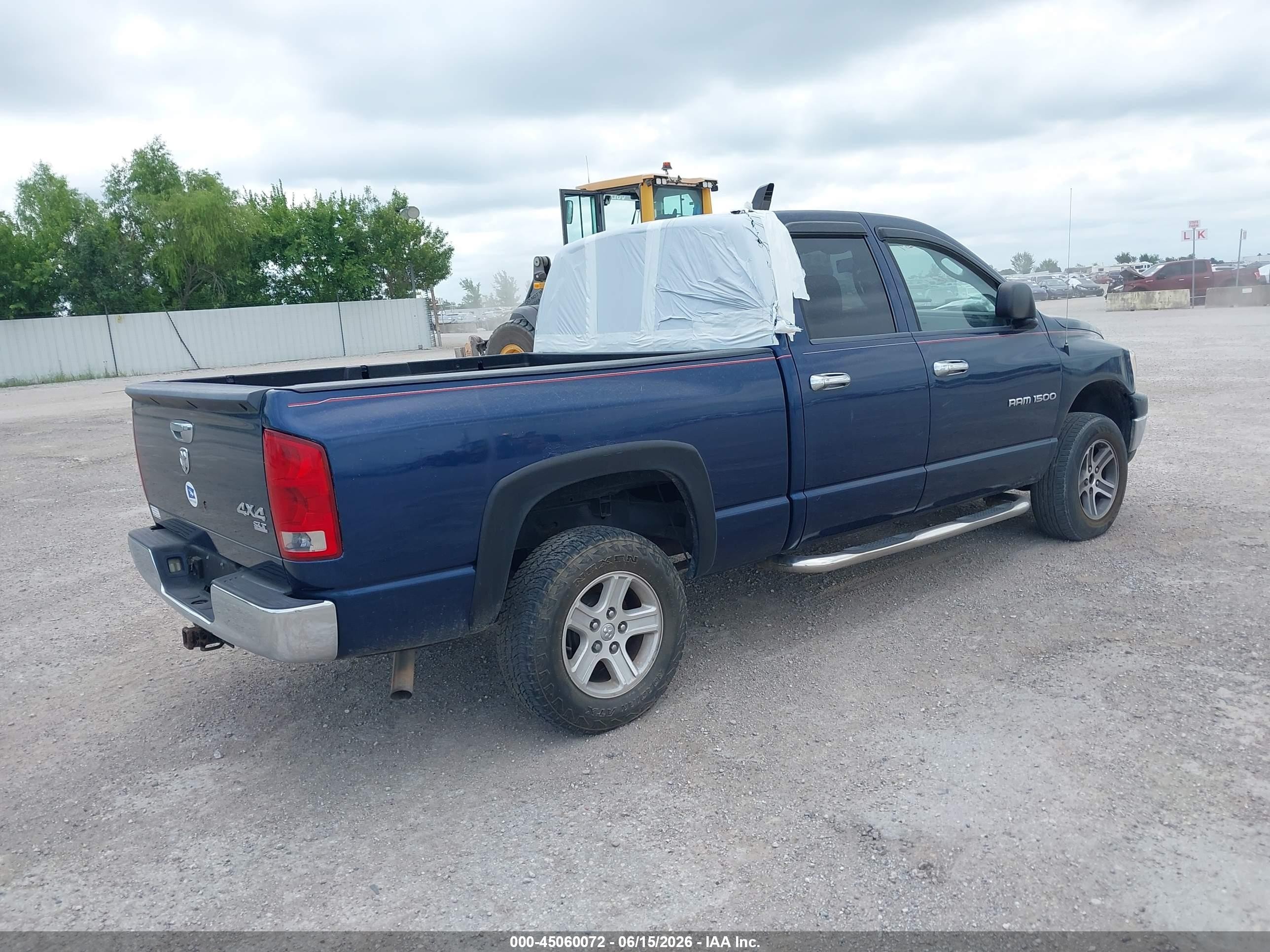 2006 Dodge Ram 1500 Slt/trx4 Off Road/sport Blue vin: 1D7HU18N56J107633