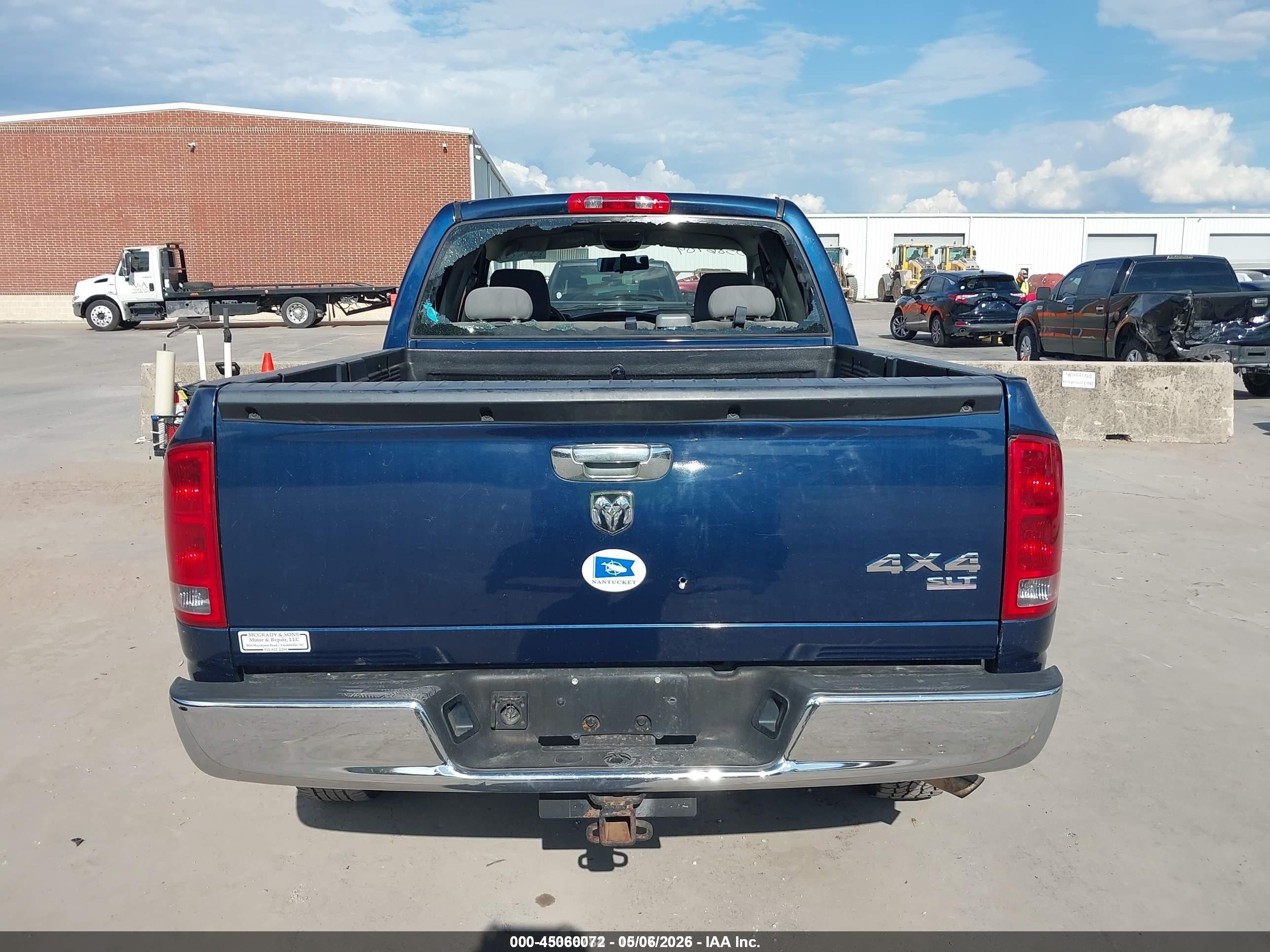 2006 Dodge Ram 1500 Slt/trx4 Off Road/sport Blue vin: 1D7HU18N56J107633
