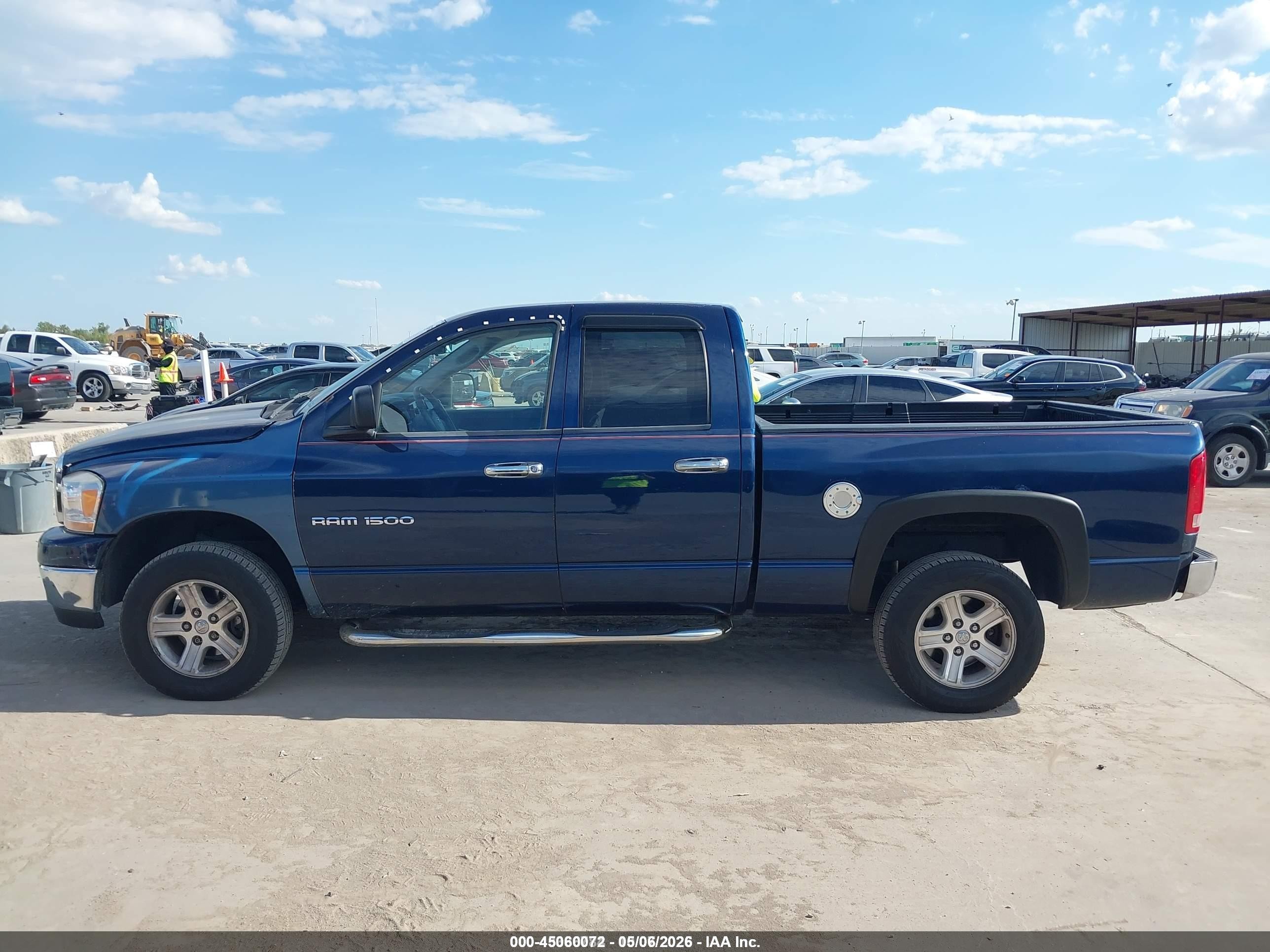 2006 Dodge Ram 1500 Slt/trx4 Off Road/sport Blue vin: 1D7HU18N56J107633