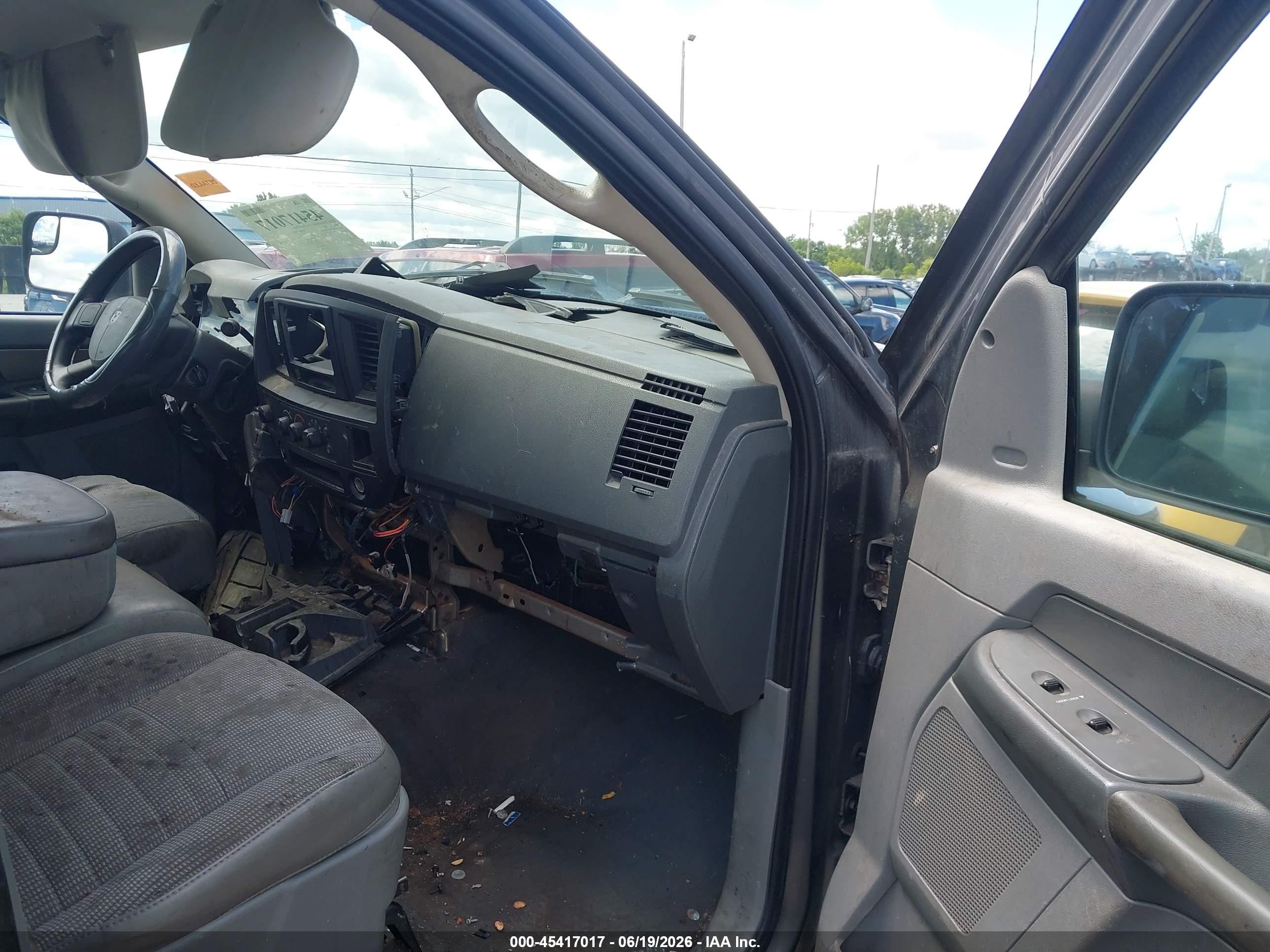 2008 Dodge Ram 1500 St/sxt Gray vin: 1D7HU18N58S587718