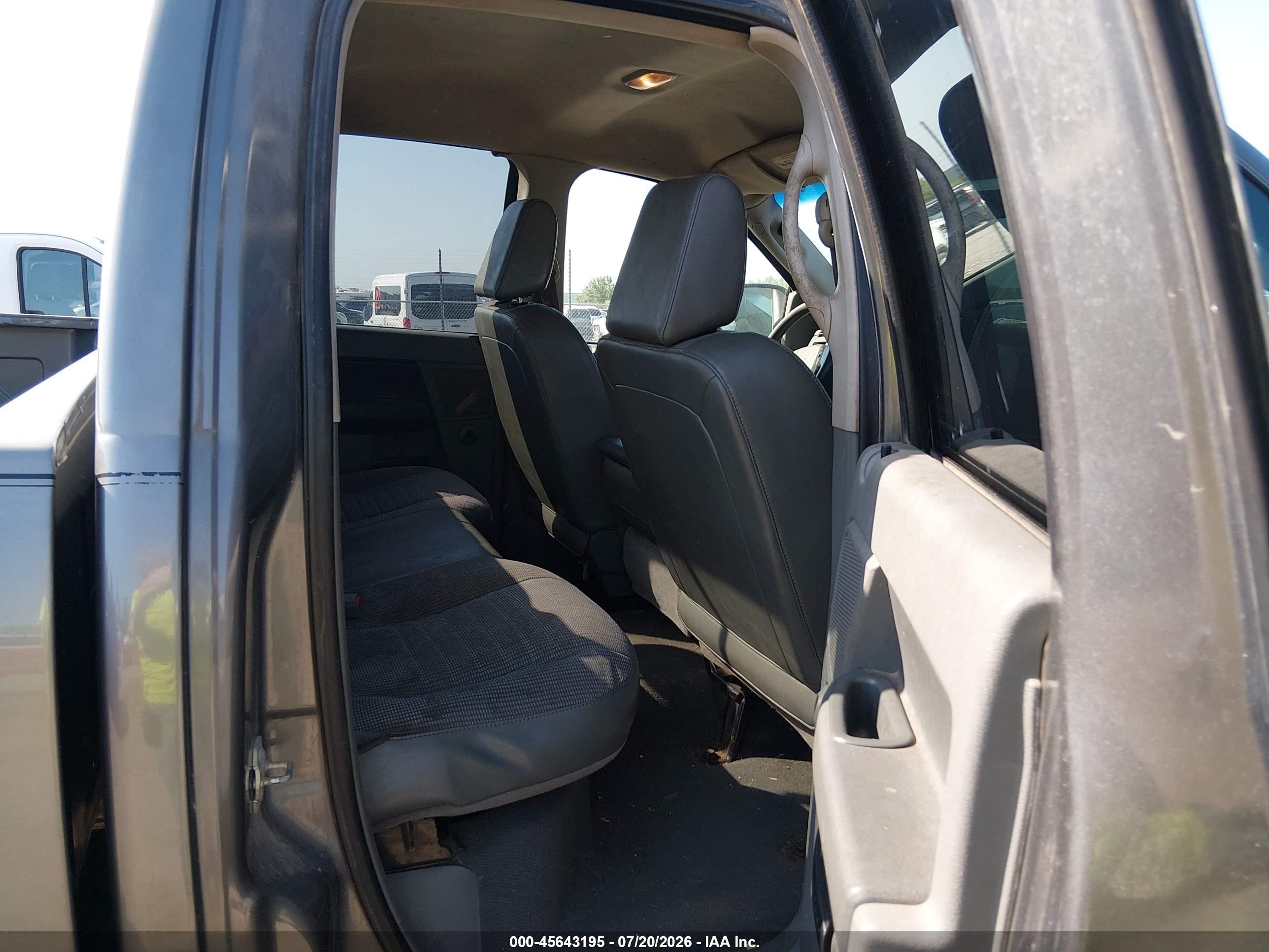 2008 Dodge Ram 1500 Slt Gray vin: 1D7HU18N58S595382