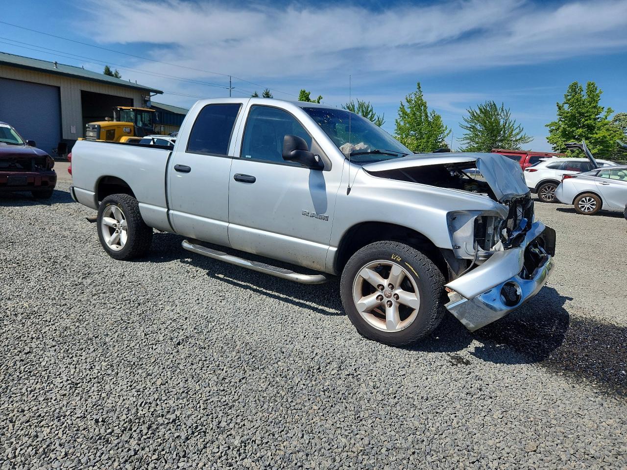 2008 Dodge Ram 1500 St Silver vin: 1D7HU18N58S607160
