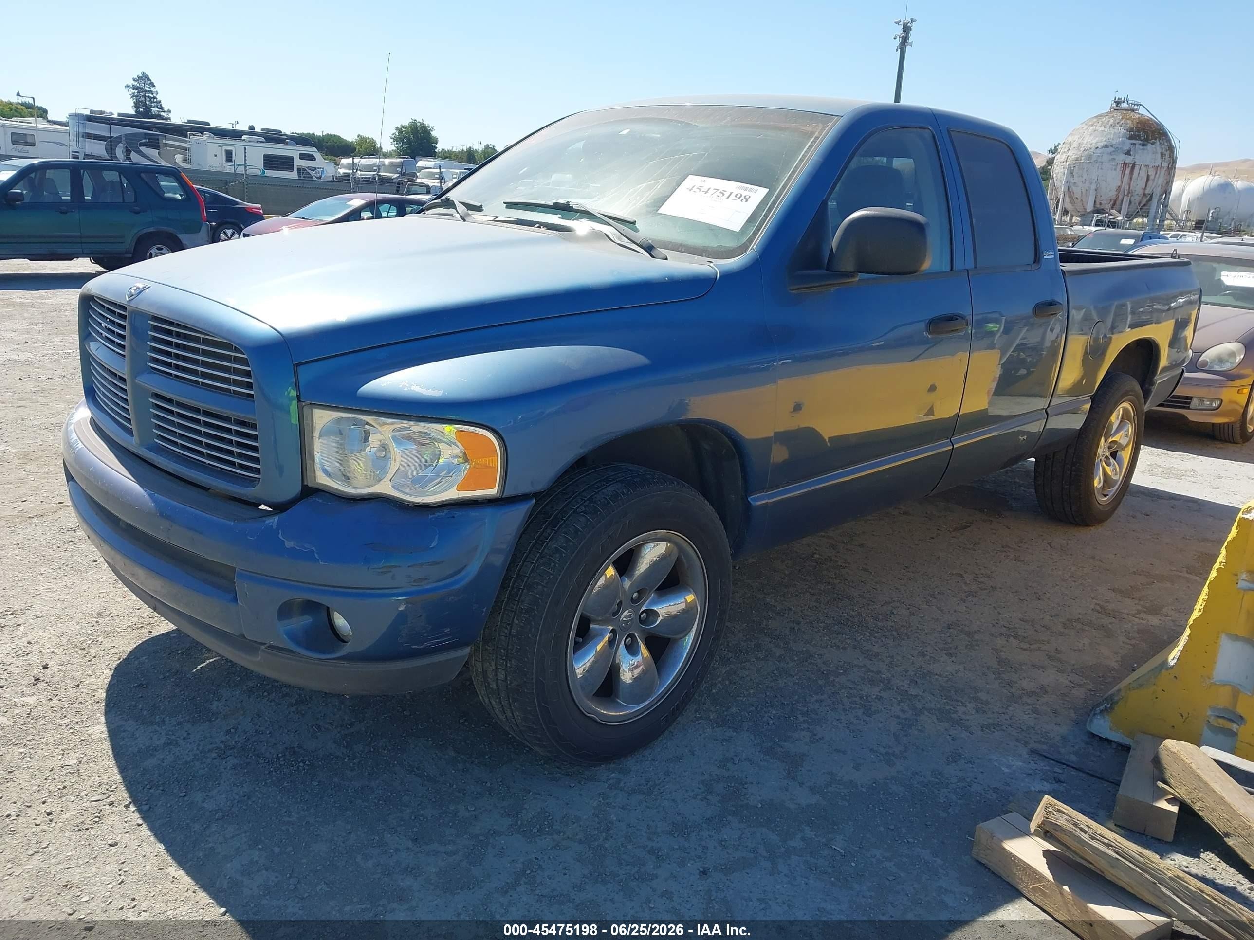 2002 Dodge Ram 1500 St Blue vin: 1D7HU18N62J206973